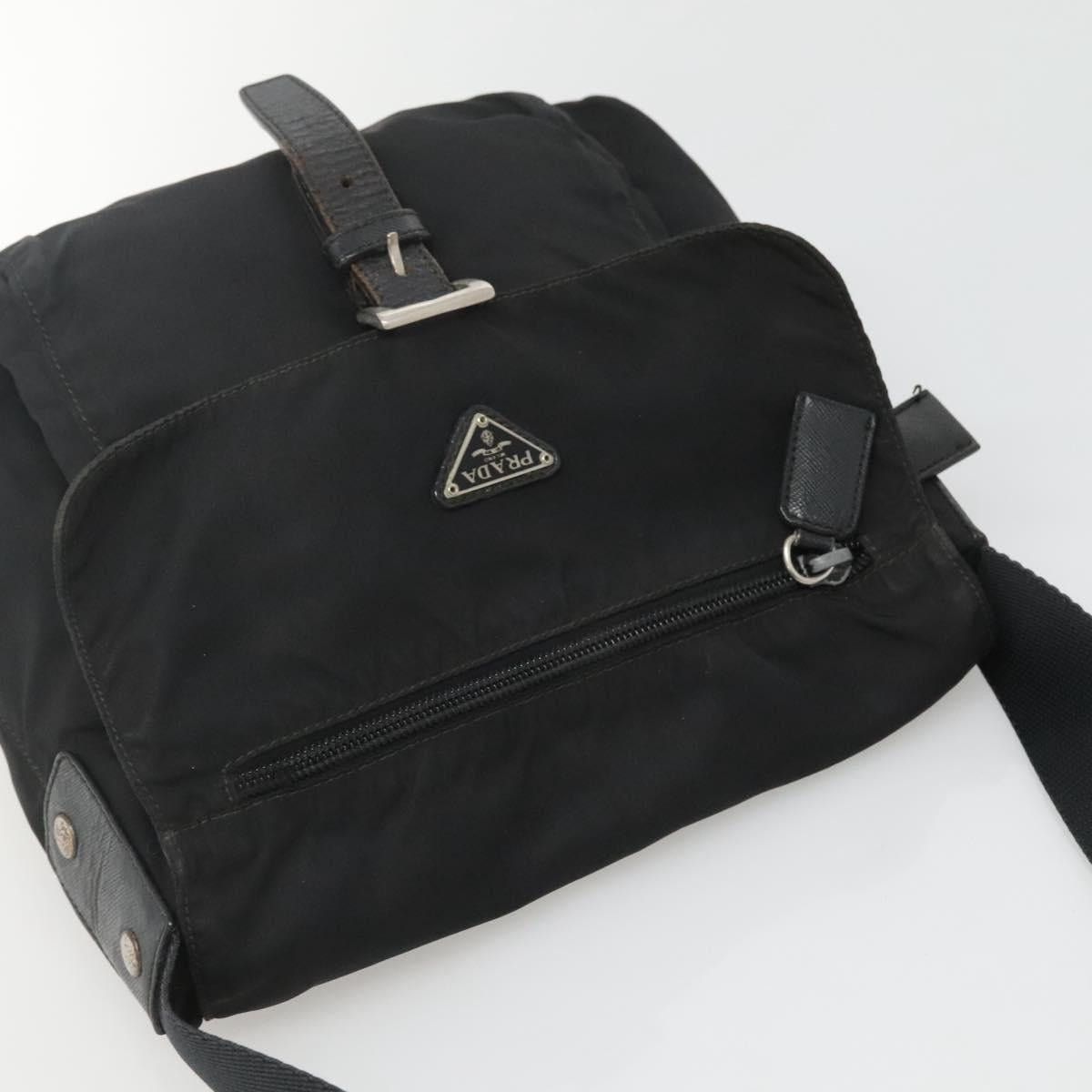 Prada PRADA Shoulder Bag Nylon Black Silver Size ONE SIZE - 6 Thumbnail