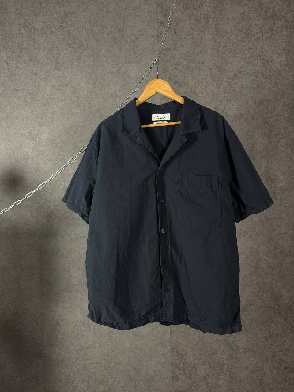 Cos COS designer pocket relaxed shirt Size US XL / EU 56 / 4 - 1 Thumbnail