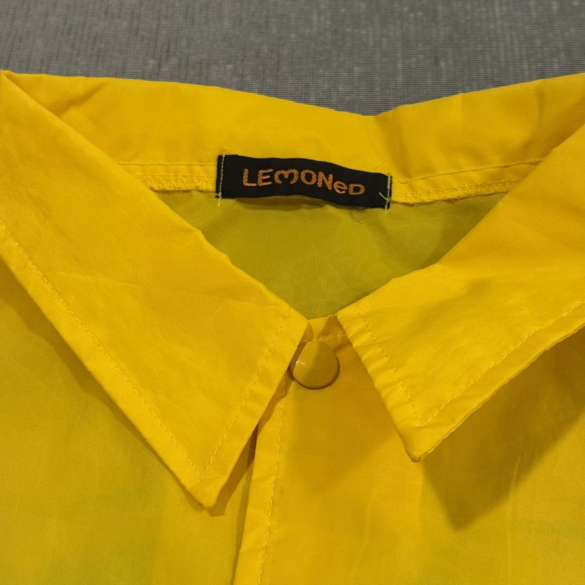Other Hide ( X Japan ) Raincoat Official Merchandise Tag Lemoned Size US XL / EU 56 / 4 - 6 Thumbnail