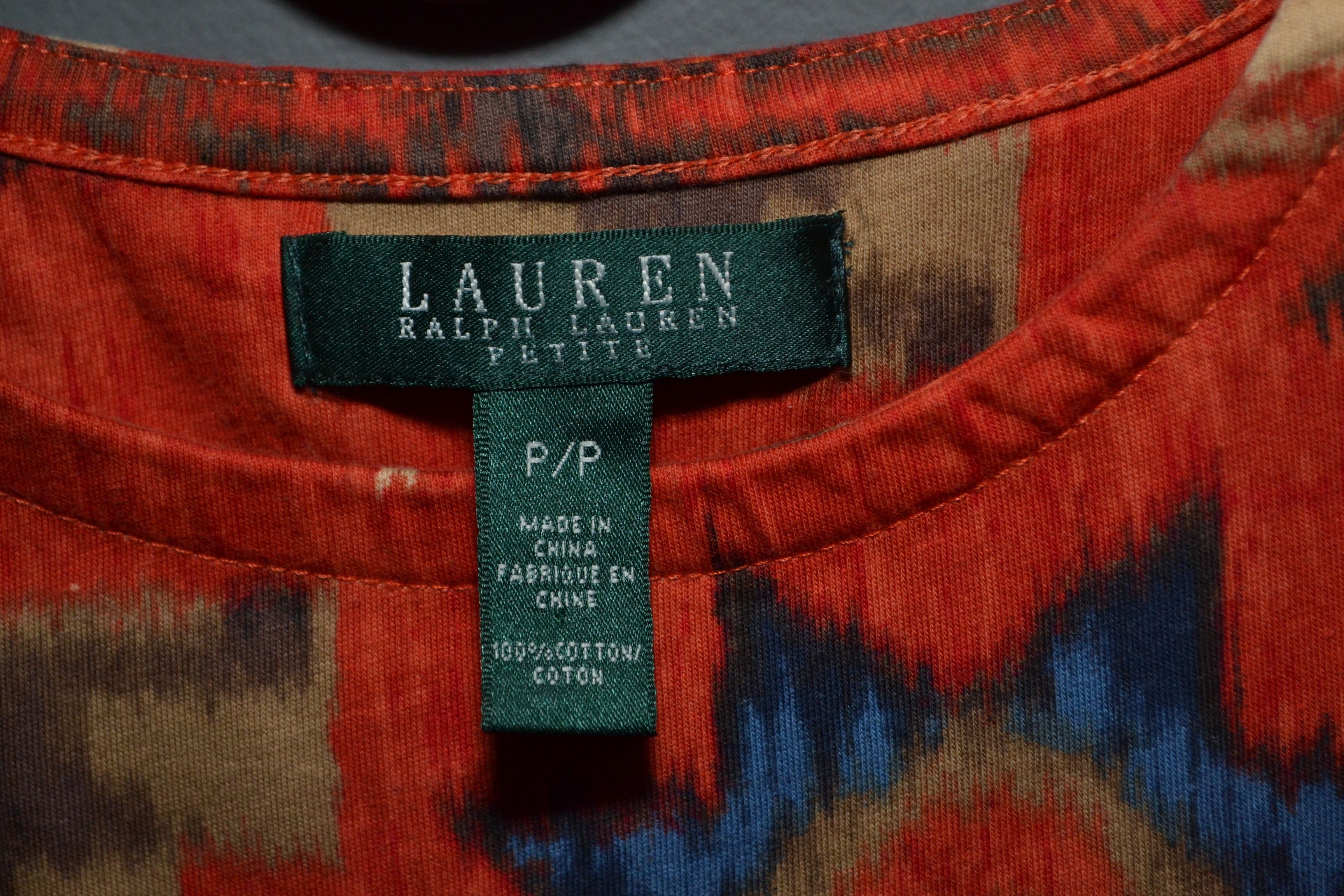 Ralph Lauren Lauren Ralph Lauren Navajo Aztec Print T shirt Women's Size S / US 4 / IT 40 - 4 Thumbnail