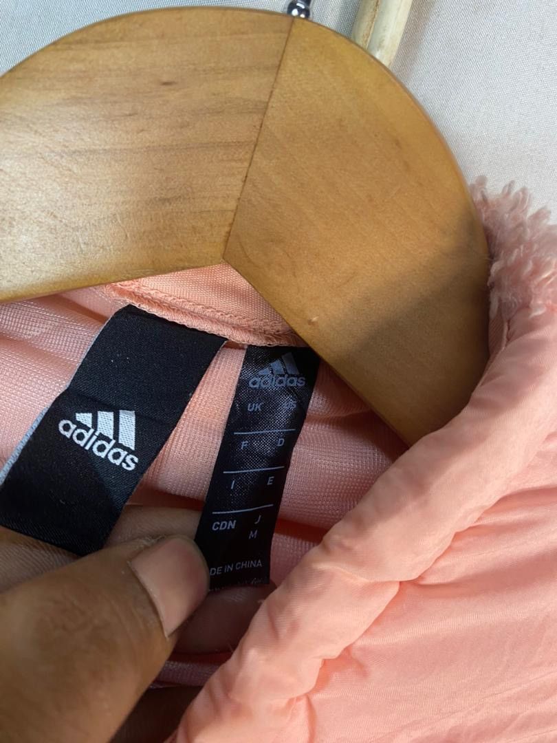 Adidas Adidas spellout fleece croptop sweater Size M / US 6-8 / IT 42-44 - 5 Thumbnail