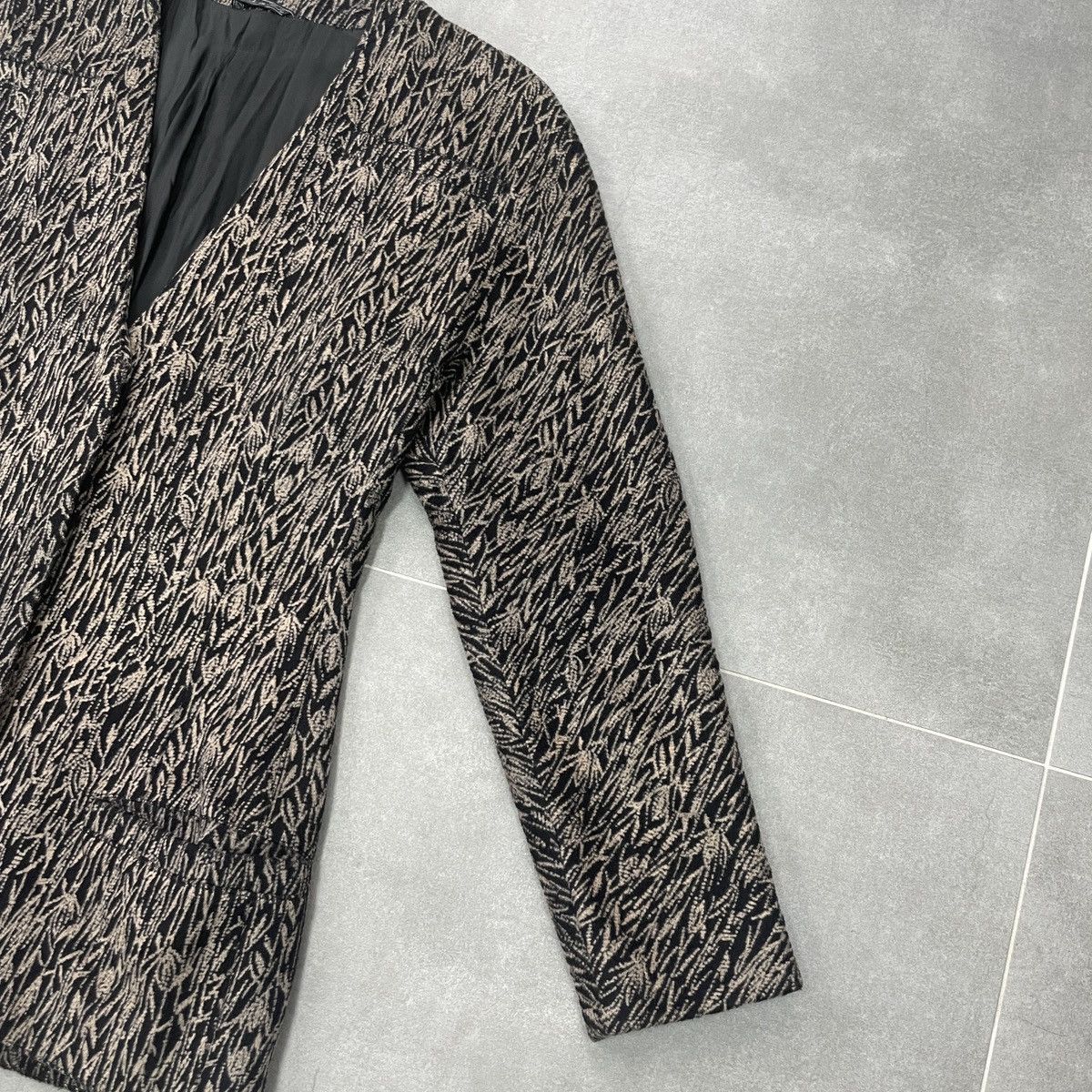 Versace × Vintage Vintage Gianni Versace Women Wool Blazer Size 42 Size M / US 6-8 / IT 42-44 - 8 Thumbnail