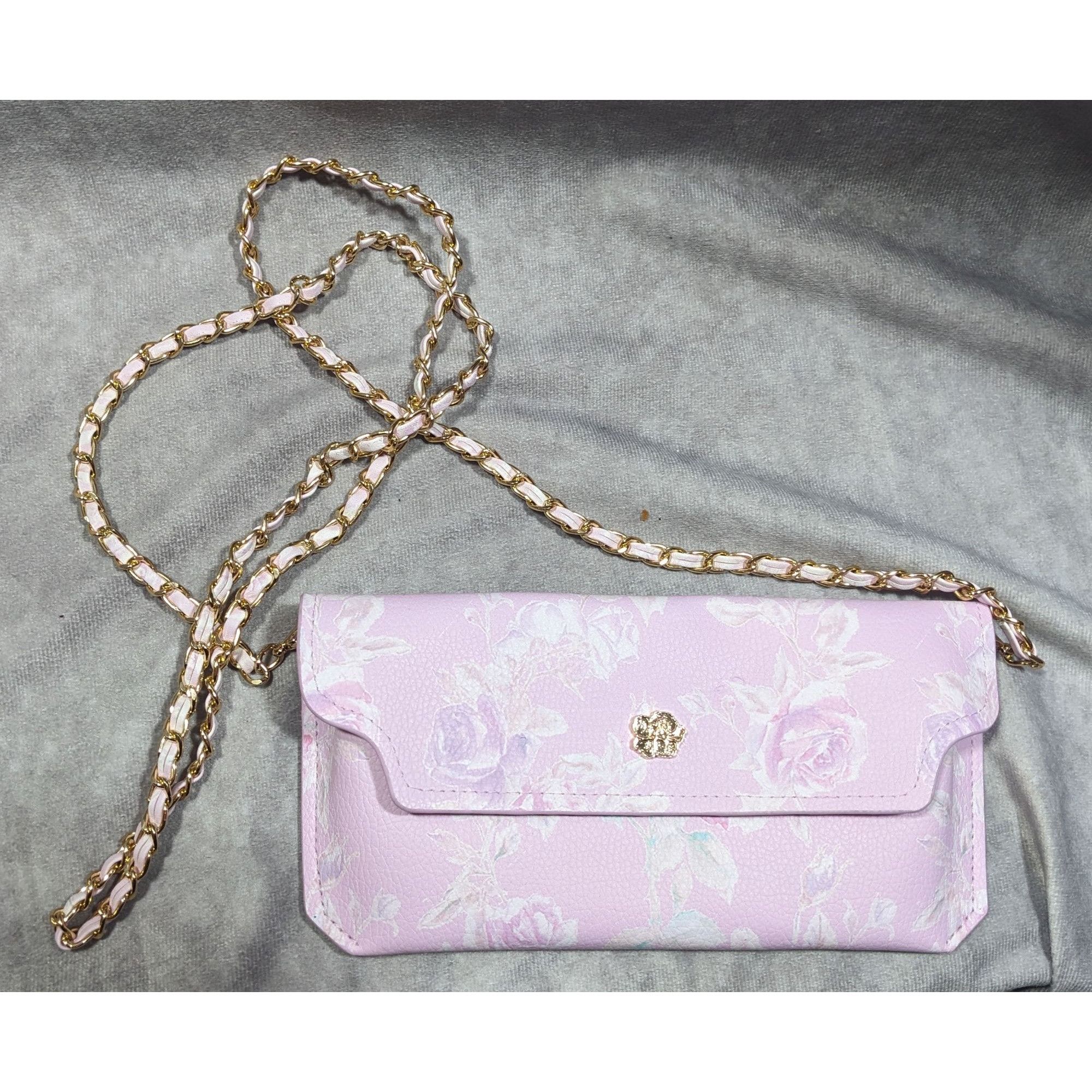 LoveShackFancy LoveShackFancy Coquette Pink Floral Mini Crossbody Bag Size ONE SIZE - 3 Thumbnail