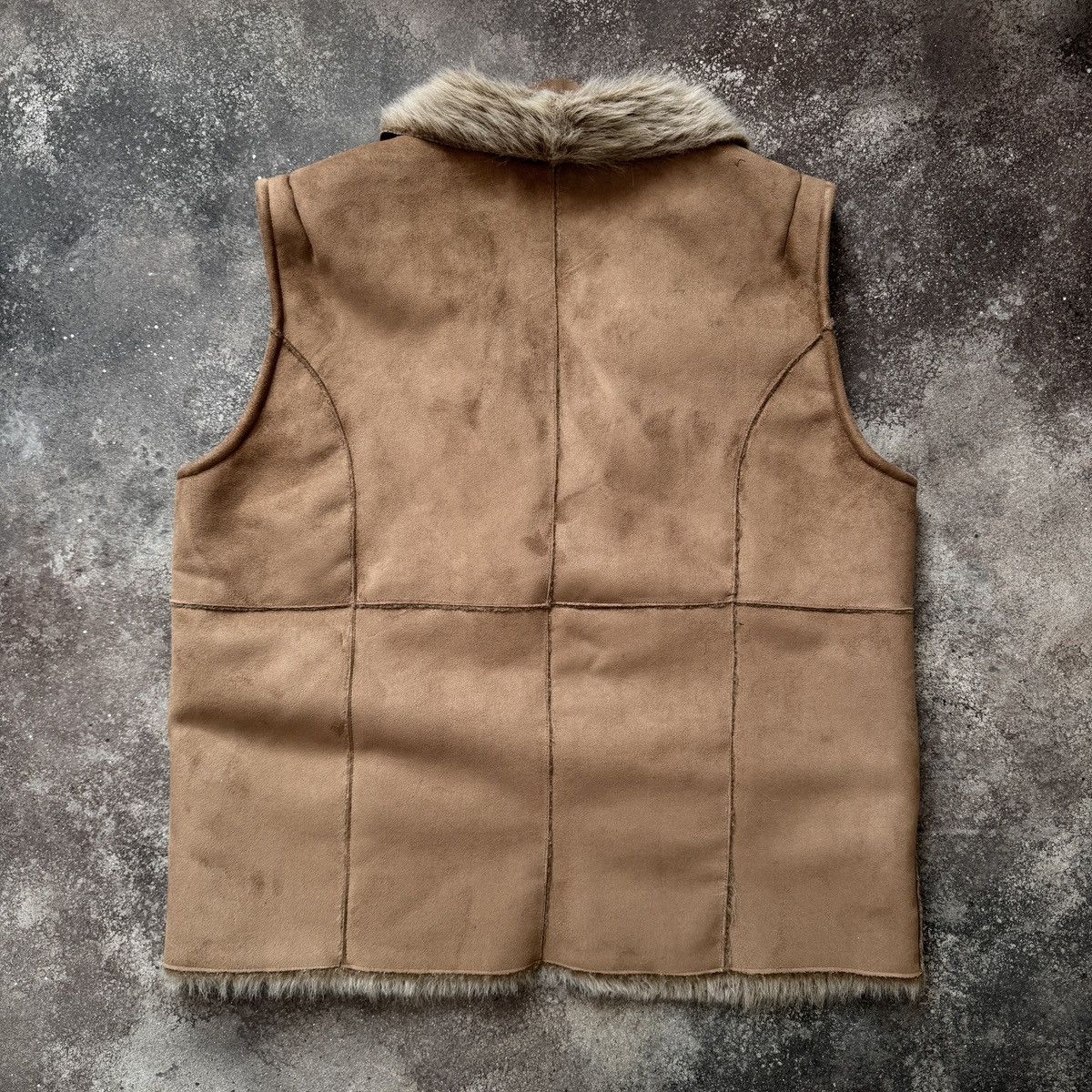 Hysteric Glamour Japan Style Vintage Unisex Faux Fur Shearling Style Vest Size US M / EU 48-50 / 2 - 7 Thumbnail