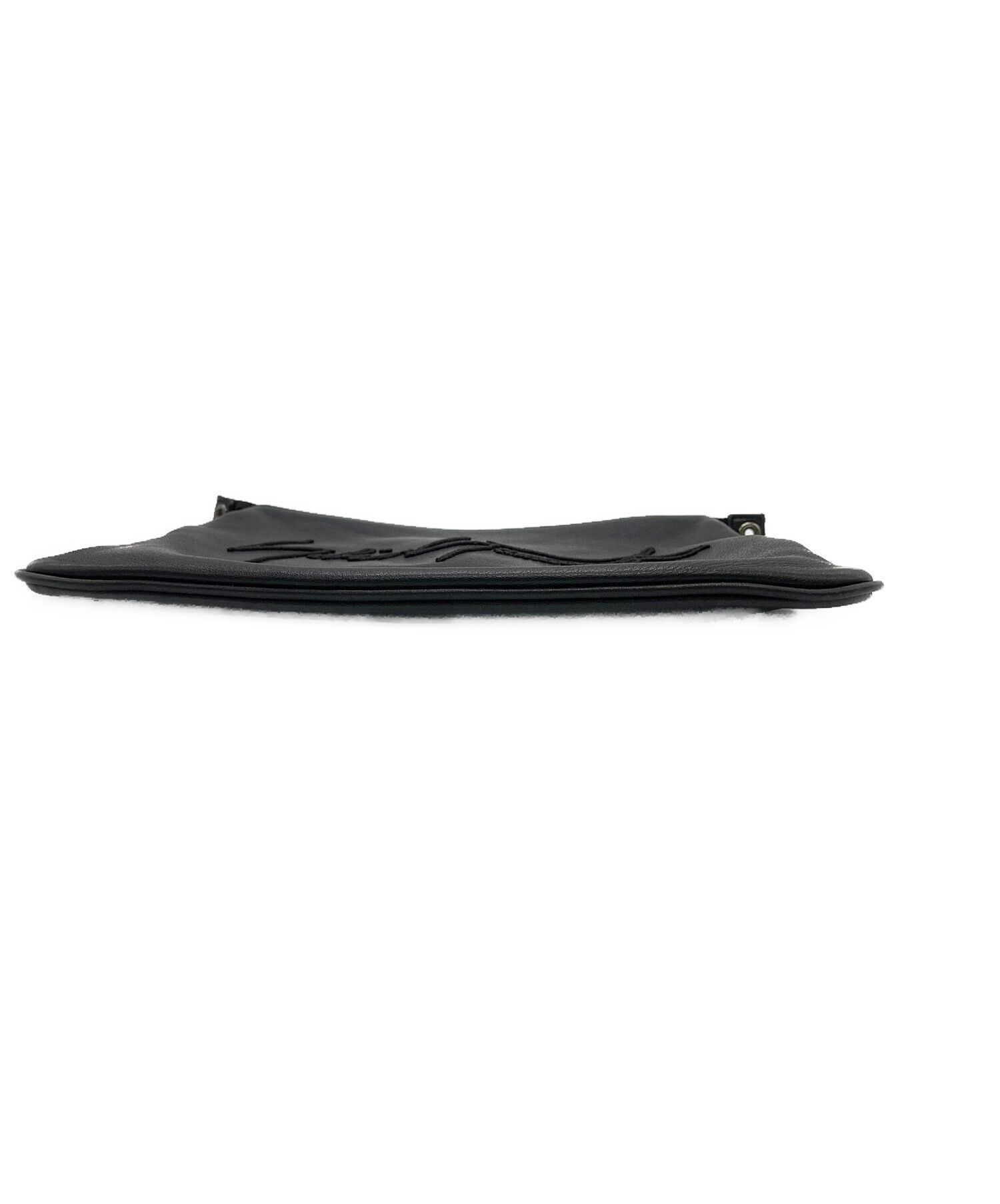 Yohji Yamamoto discord Yohji Yamamoto Signature L Sacoche Shoulder Bag Size ONE SIZE - 6 Thumbnail