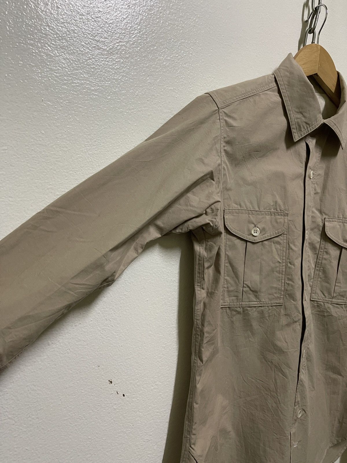 45rpm × Japanese Brand 45rpm Shirt Button Up Long Sleeve Size M / US 6-8 / IT 42-44 - 2 Thumbnail