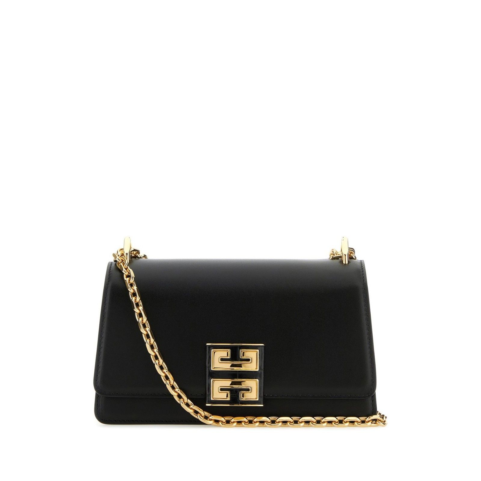 Givenchy GIVENCHY 4G Small Black Smooth Leather Shoulder Bag New And Size ONE SIZE - 1 Thumbnail