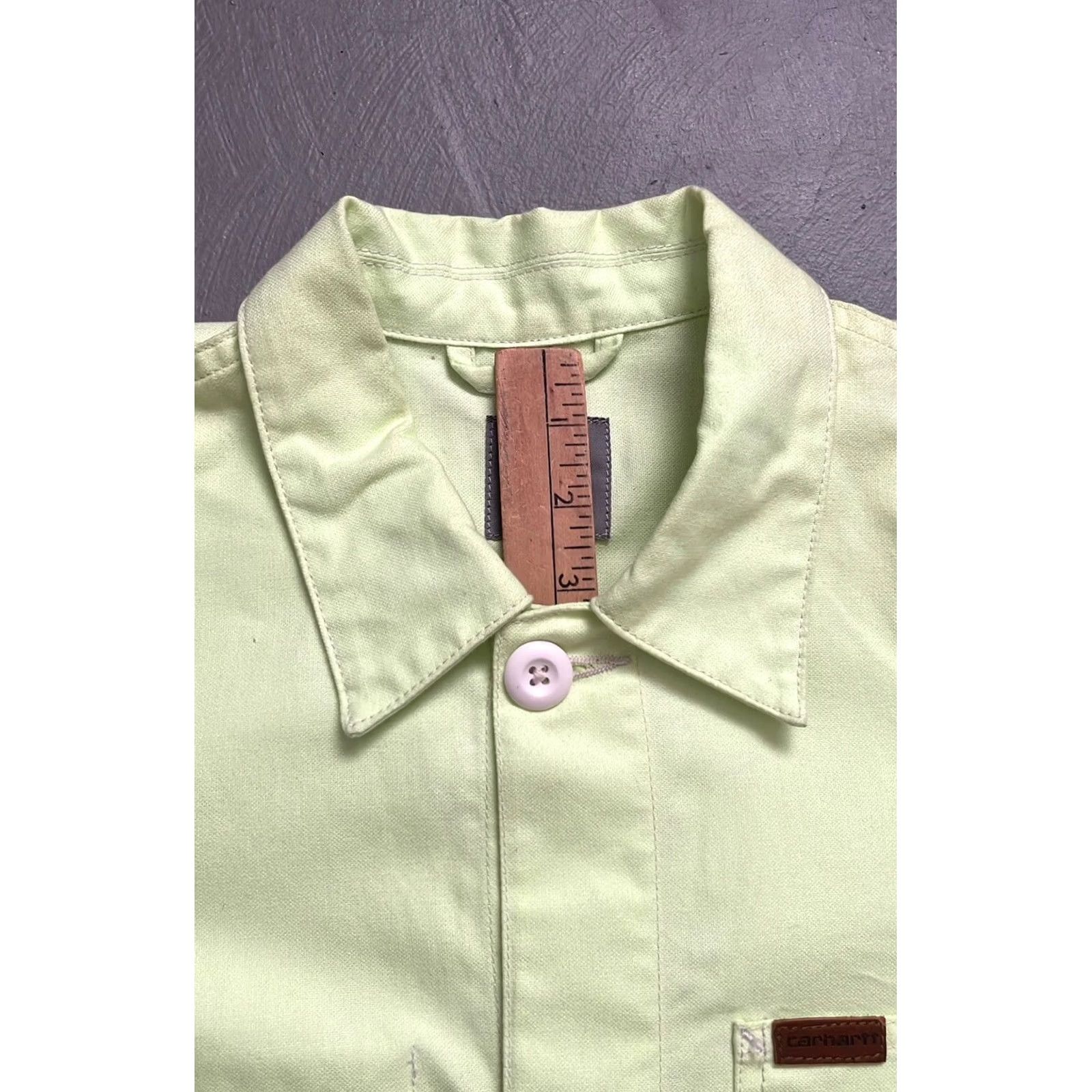 Carhartt Carhartt WIP Work In Progress X’ Fynn Chore Neon Workwear Garden Jacket M Unisex Adults Jacket Mens 2010s, Workwear, Chore, Cotton, See Photos Size US M / EU 48-50 / 2 - 5 Thumbnail