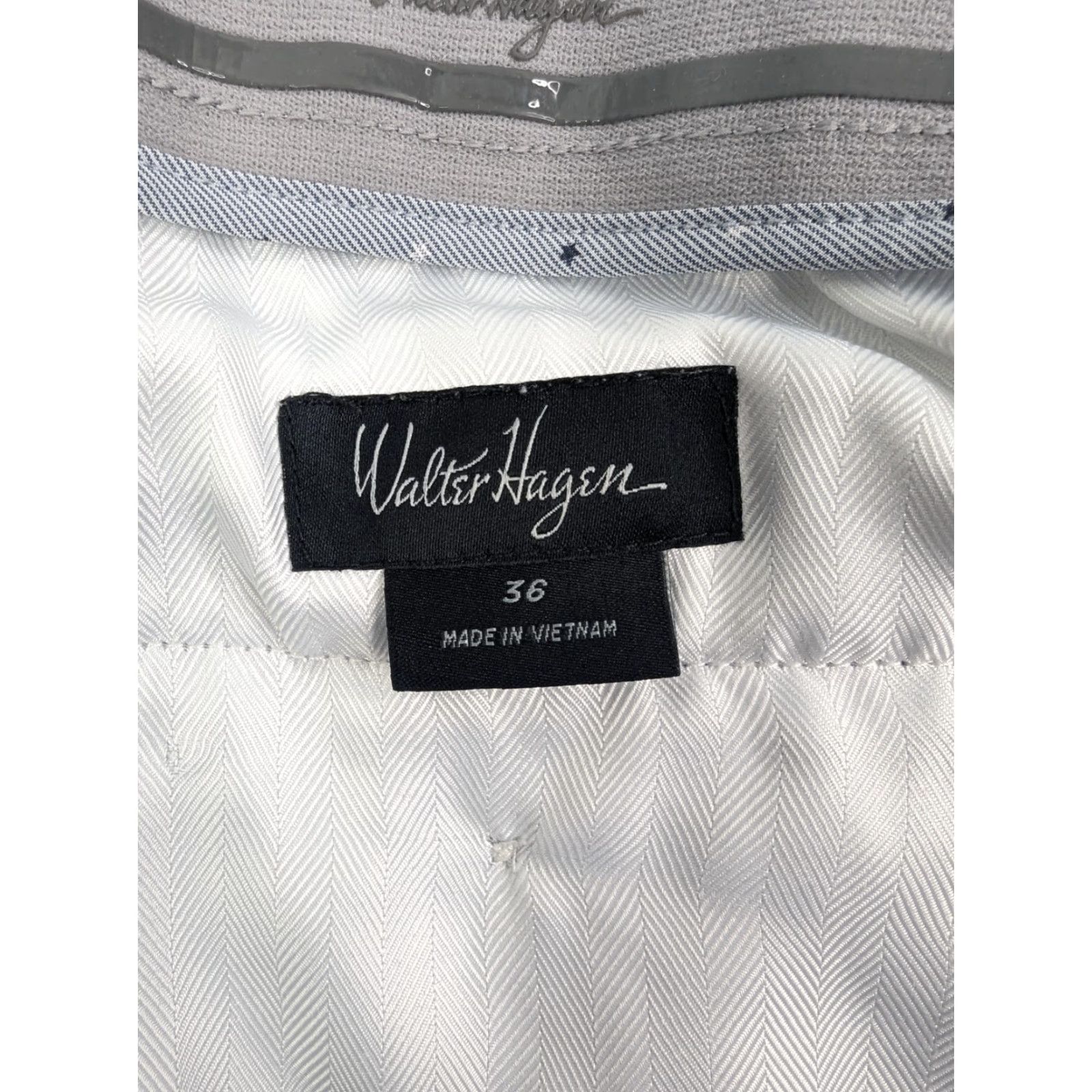Vintage Walter Hagen Men Shorts 36 Chino Gray Stars Pocket Casual Outdoor Golf 36 Walter Hagen Mens Shorts Gray Chino Casual Pocket Stars 90s Size US 36 / EU 52 - 7 Thumbnail
