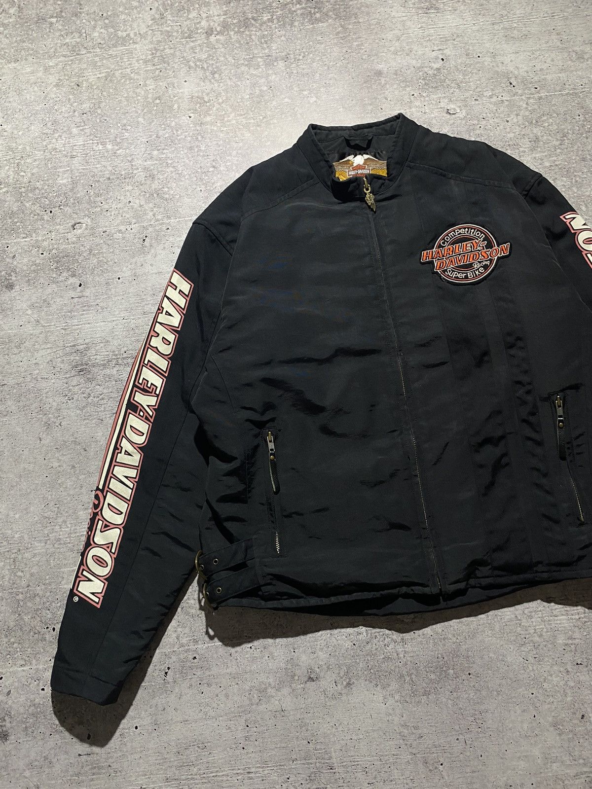 Harley Davidson × Vintage Harley Davidson vintage rare racing Jacket Size US L / EU 52-54 / 3 - 3 Thumbnail