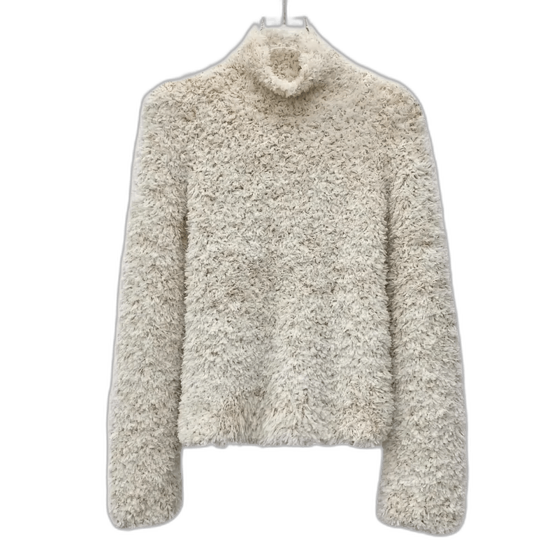 Loewe Beige Chunky Knit Turtleneck Long Sleeve Sweater Size US S / EU 44-46 / 1 - 1 Thumbnail
