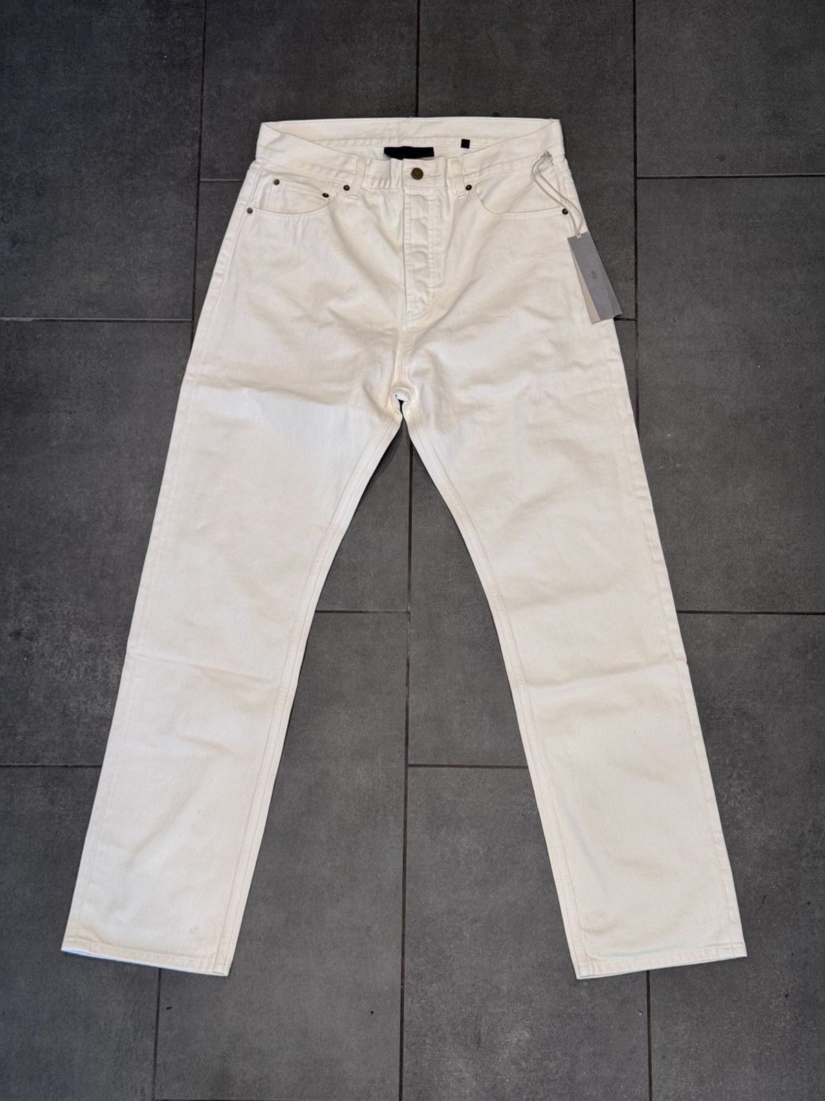 Fear of God NEW w/TAGS FEAR OF GOD ESSENTIALS straight-leg jeans Sz 31 Size US 30 / EU 46 - 1 Thumbnail