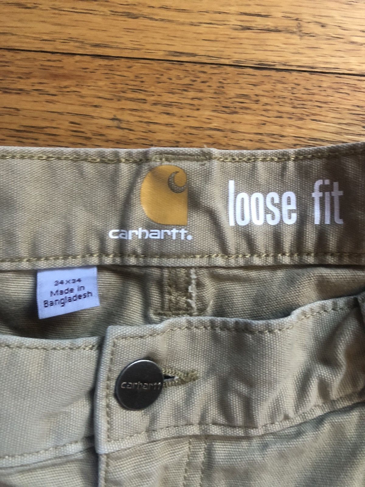 Carhartt × Vintage Baggy carhartt work pants Size US 34 / EU 50 - 5 Thumbnail