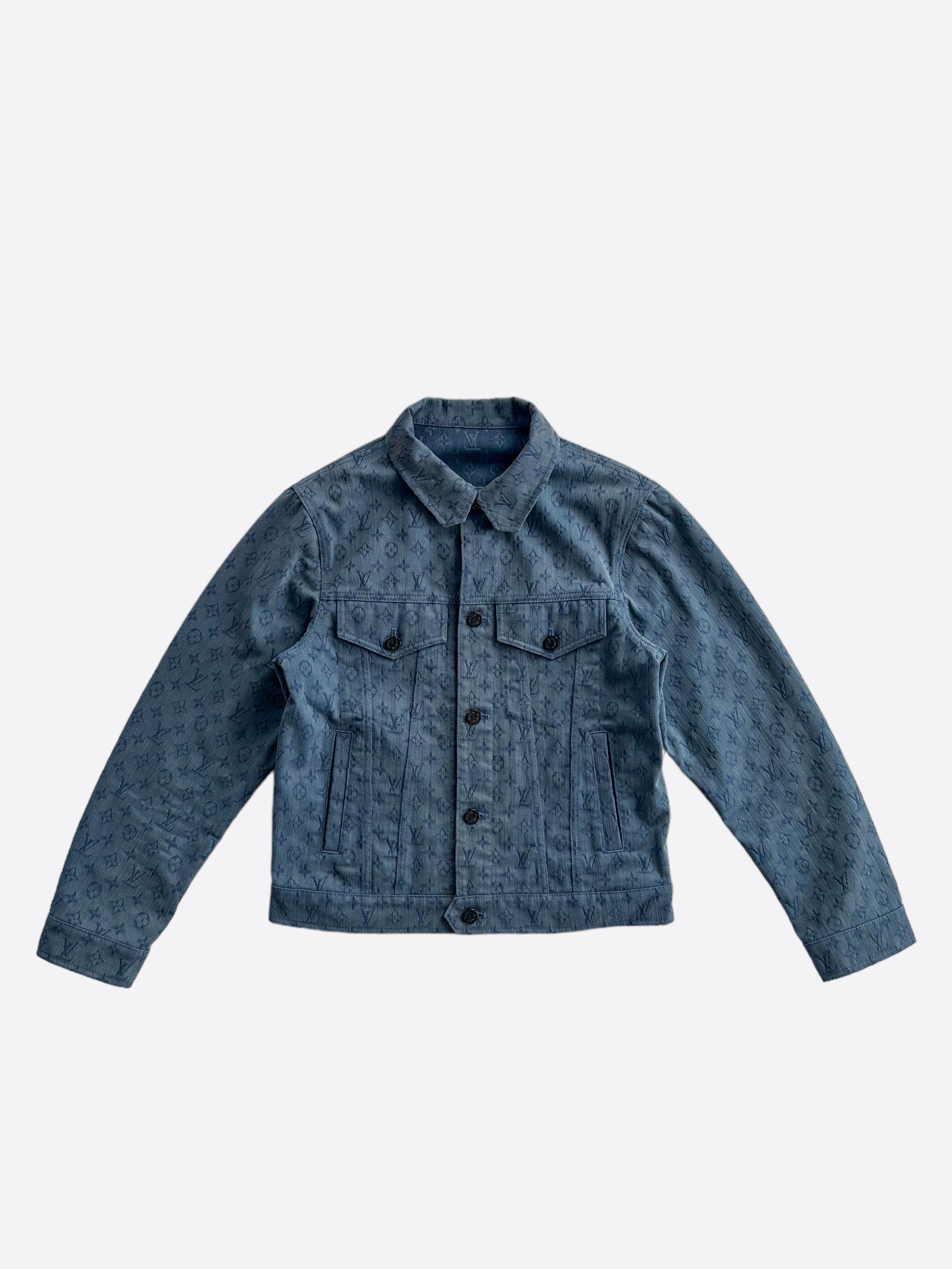 Louis Vuitton LOUIS VUITTON NIGO 2020 Damier Waves Denim Jacket