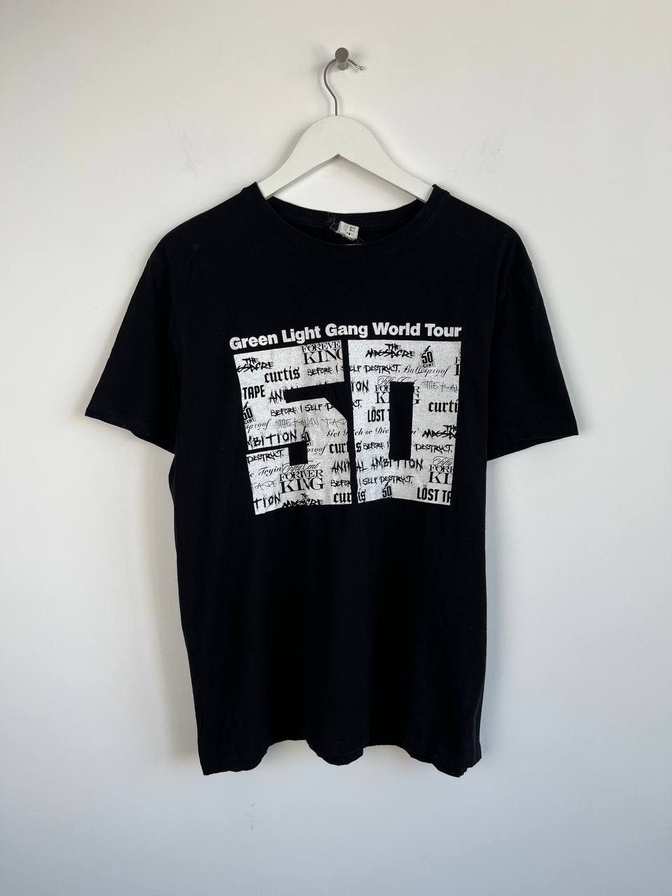 50 Cent Vintage 50cent GLGWT World Tour Rap Tee Size US M / EU 48-50 / 2 - 1 Thumbnail