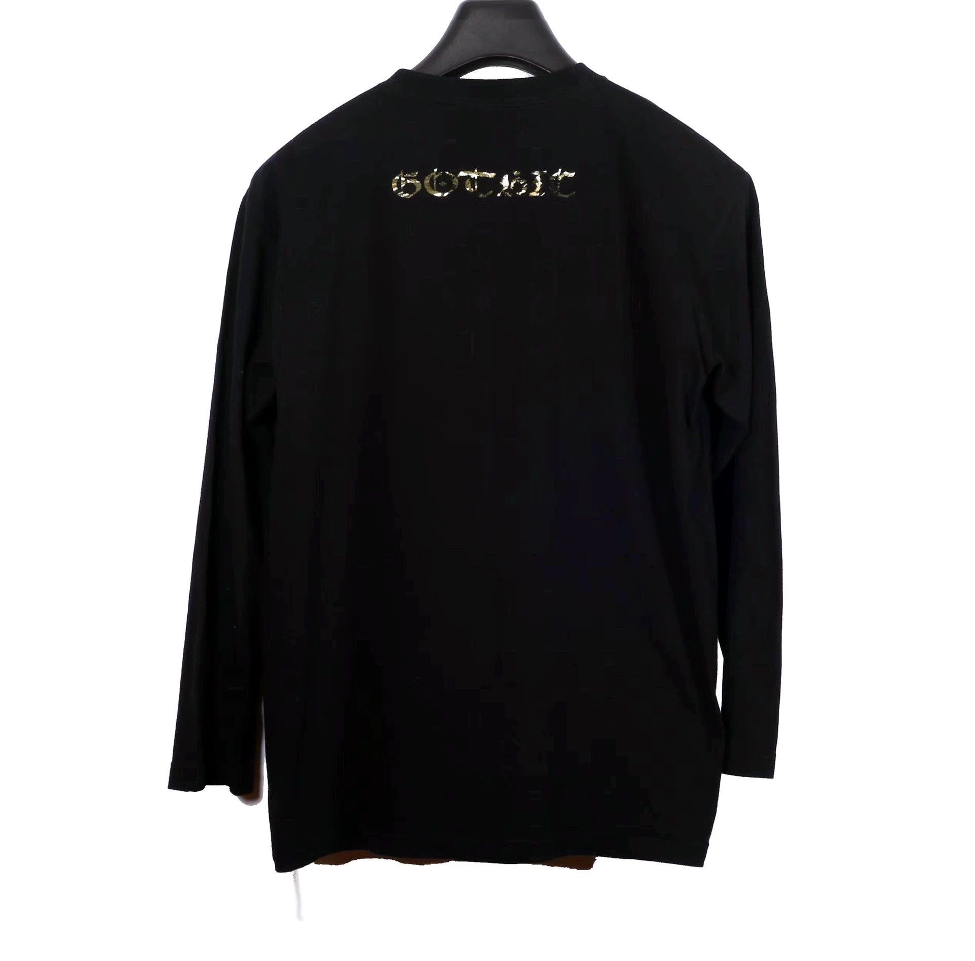 Yohji Yamamoto Yohji Yamamoto Gothic flocked skull print Tee Size 2/3 Size US L / EU 52-54 / 3 - 2 Thumbnail