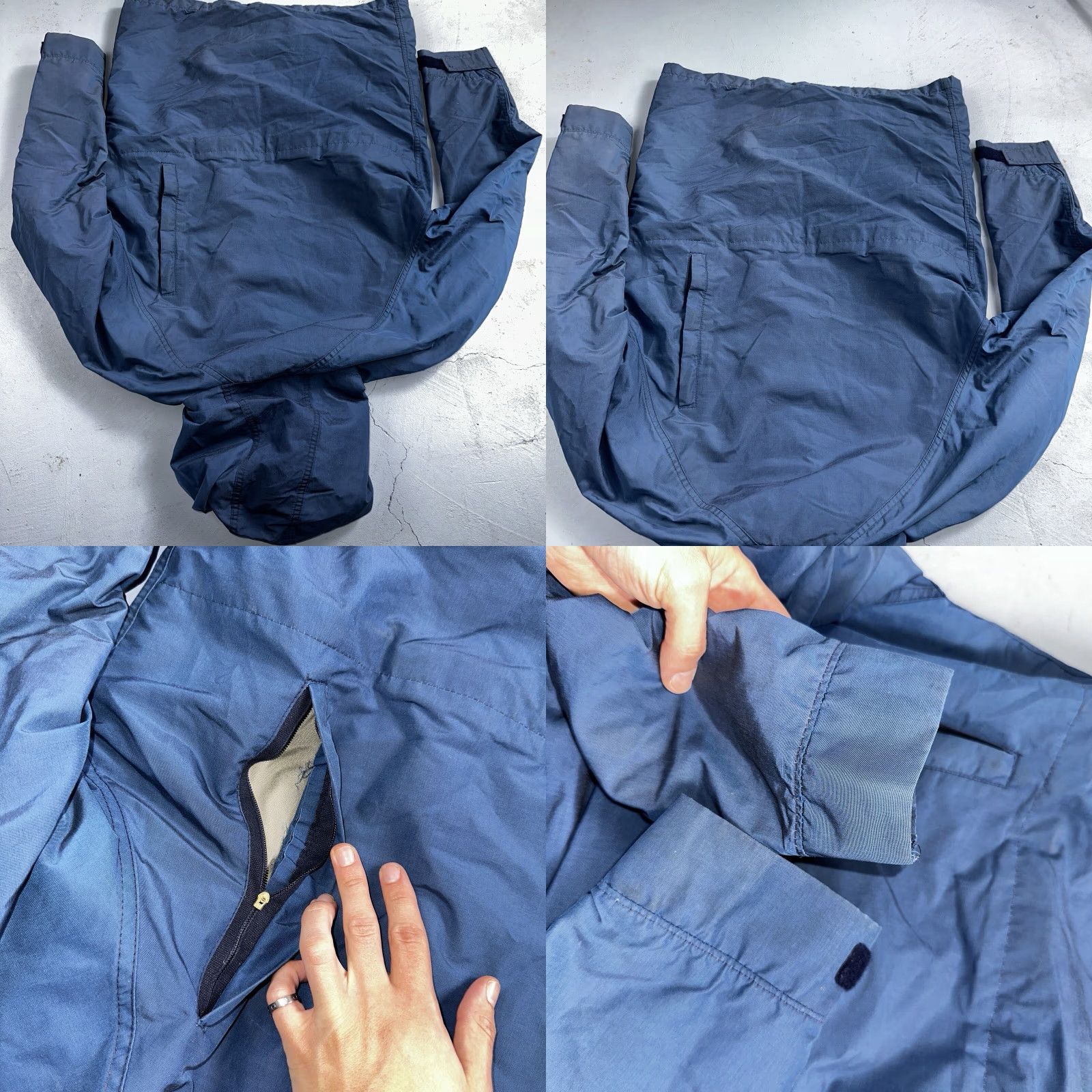 Vintage VINTAGE L.L. Bean Parka Jacket Mens M Blue Wool Plaid Parka Long Full Zip Hooded Lined Pockets 90s USA Buffalo Plaid Size US M / EU 48-50 / 2 - 9 Thumbnail
