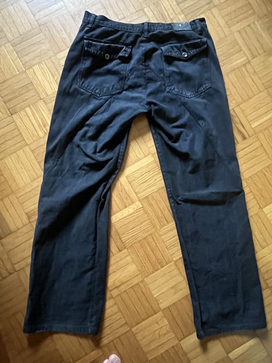 Versace Jeans Couture Vintage Versace black denim pants Size US 32 / EU 48 - 2 Thumbnail
