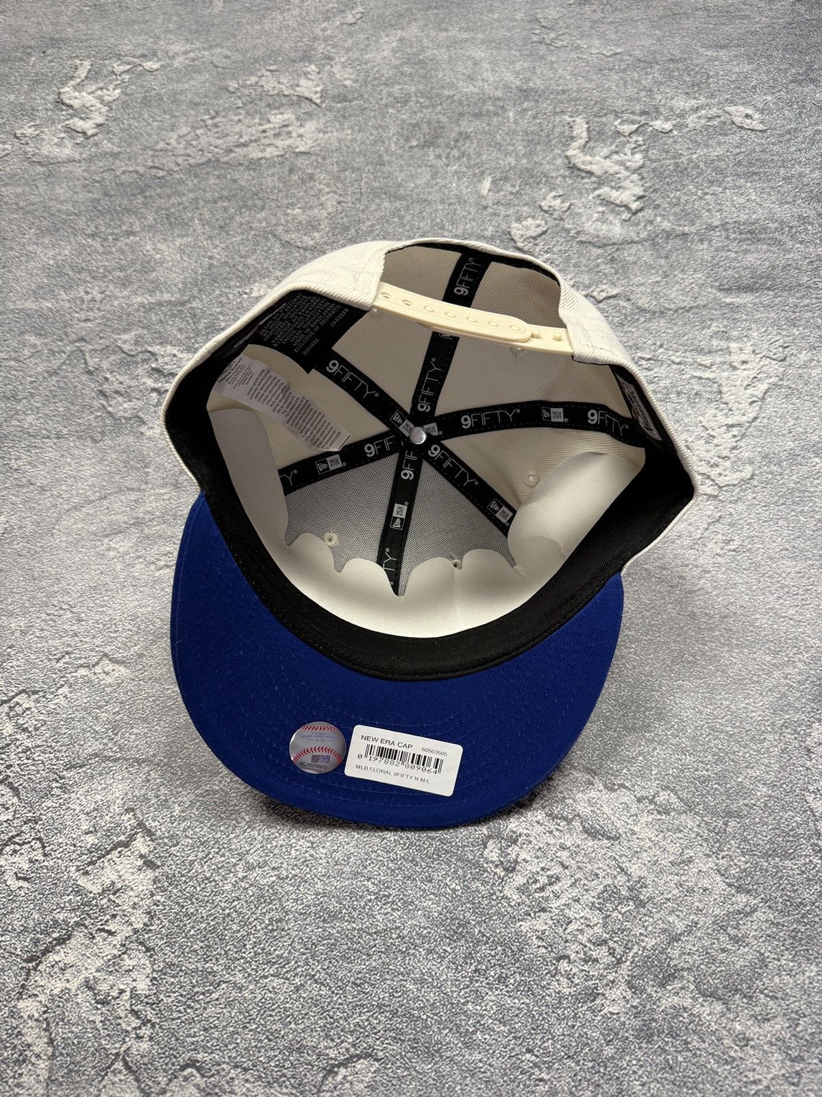 New York Yankees × Vintage Crazy Vintage Y2K New York Yankees Cap Drill Graffiti Style Size ONE SIZE - 7 Thumbnail