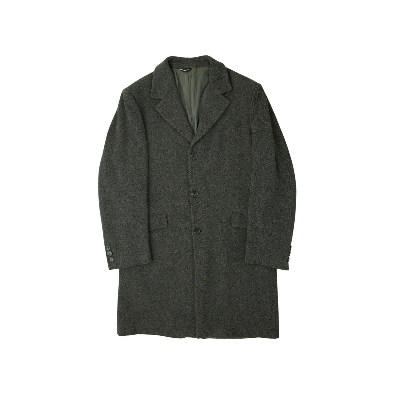 Alexander McQueen Grey Wool Coat Size US M / EU 48-50 / 2 - 1 Thumbnail