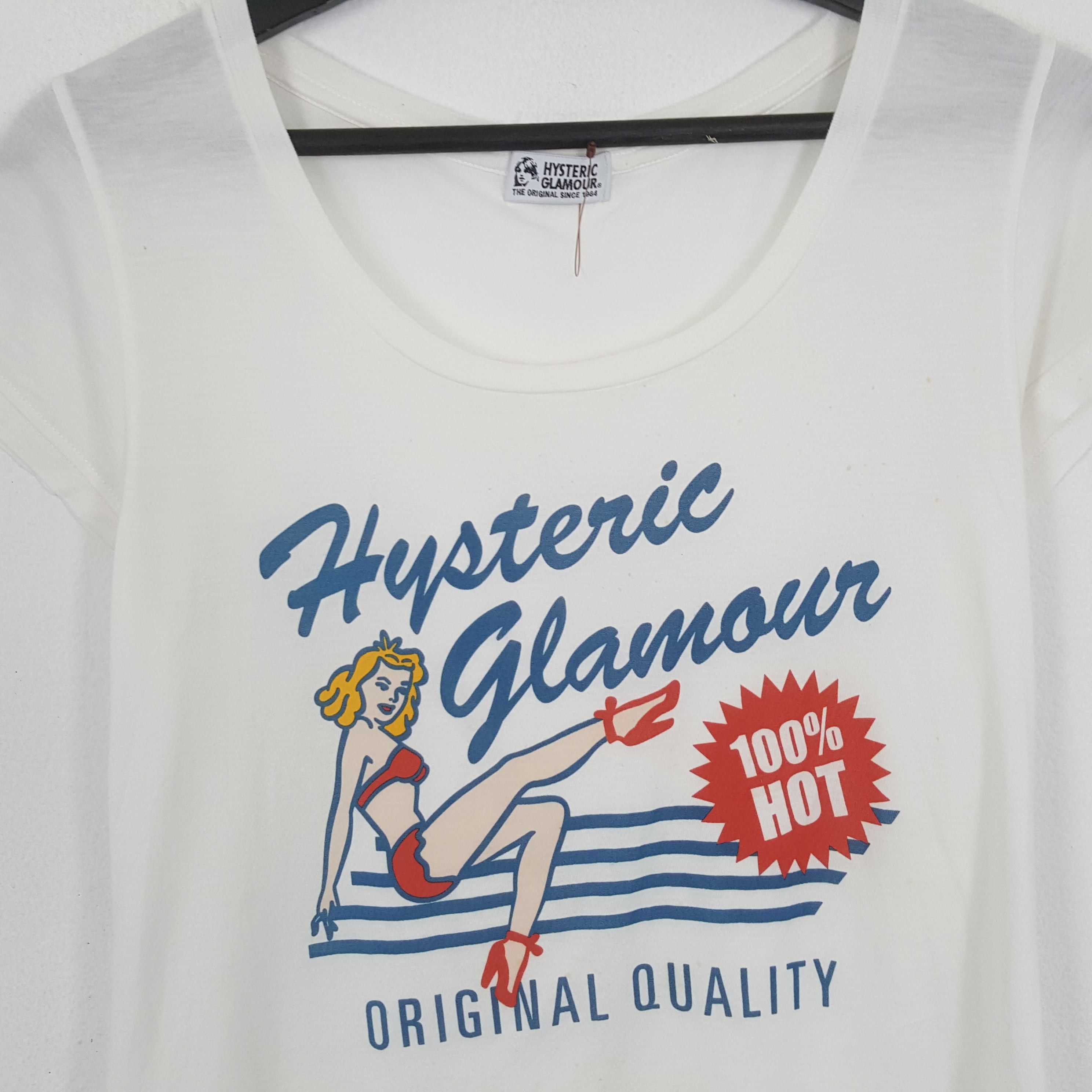 Hysteric Glamour HYSTERIC GLAMOUR Japanese Brand Streetwear Tshirt Size XS / US 0-2 / IT 36-38 - 2 Thumbnail