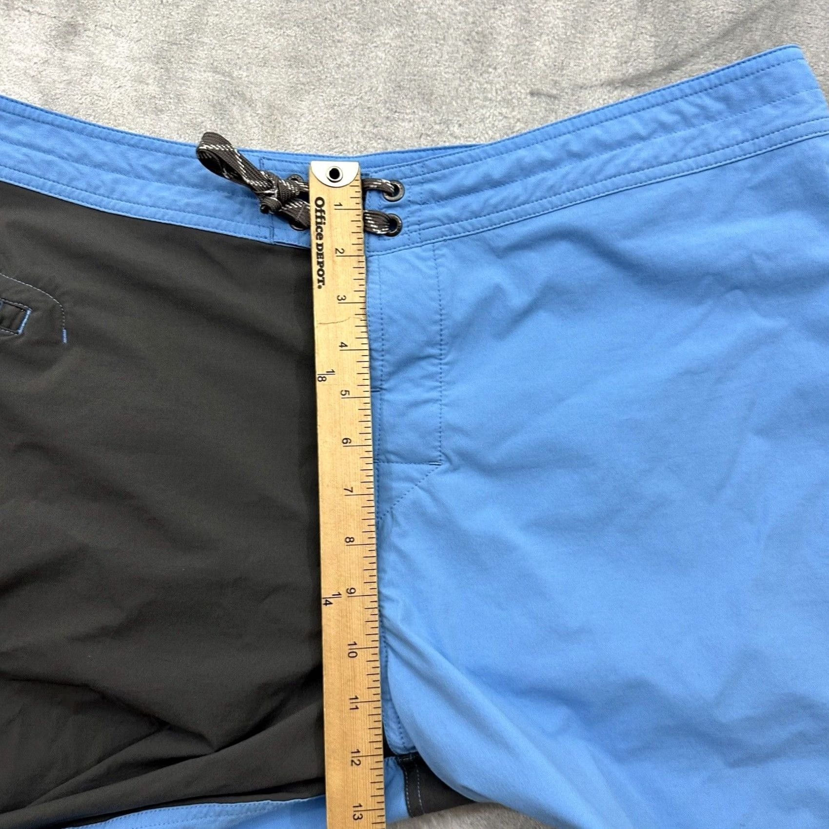 Patagonia Patagonia Board Shorts Men's 36 Blue Black Stretch Wavefarer Swim Beach Size US 36 / EU 52 - 5 Thumbnail