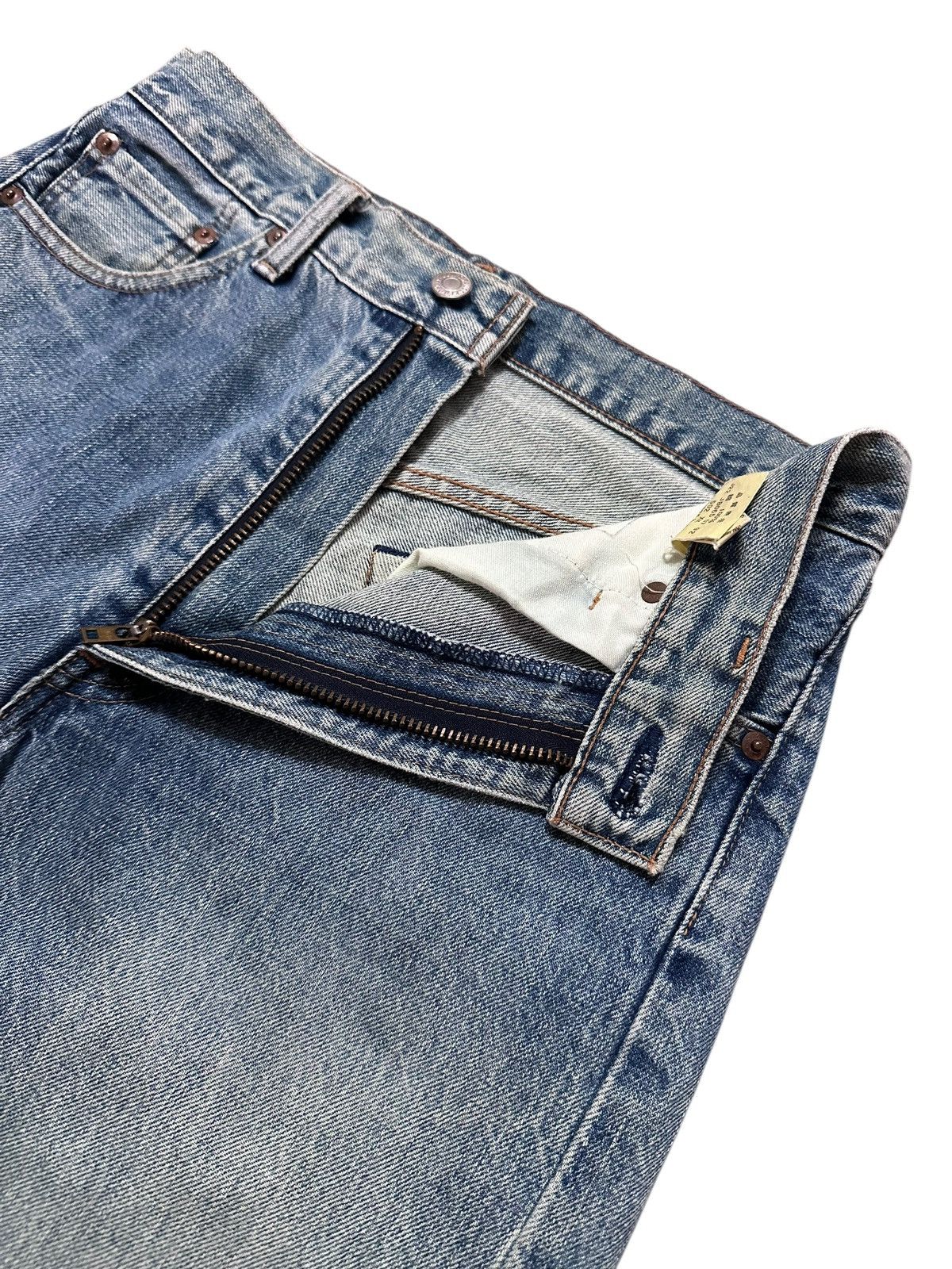 If Six Was Nine × Levi's Vintage Clothing × Vintage Vintage Levi’s Selvedge Distressed Denim Pant Size US 31 - 5 Thumbnail