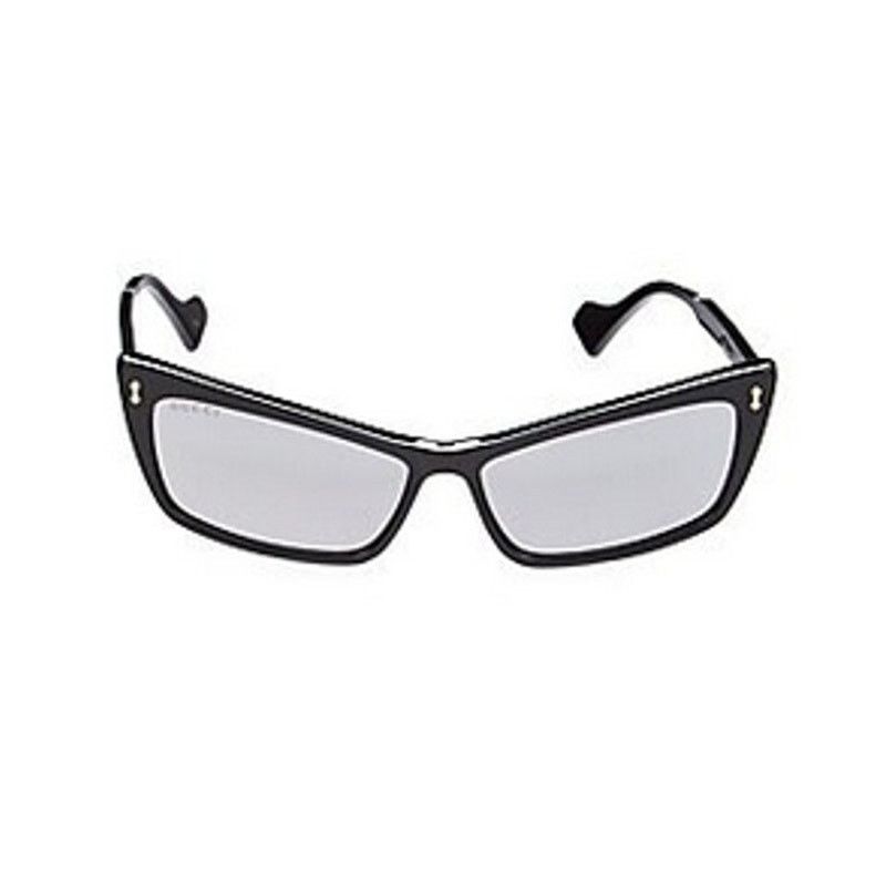 Gucci Gucci Rectangle Cat Eye Sunglasses Black Size ONE SIZE - 2 Thumbnail