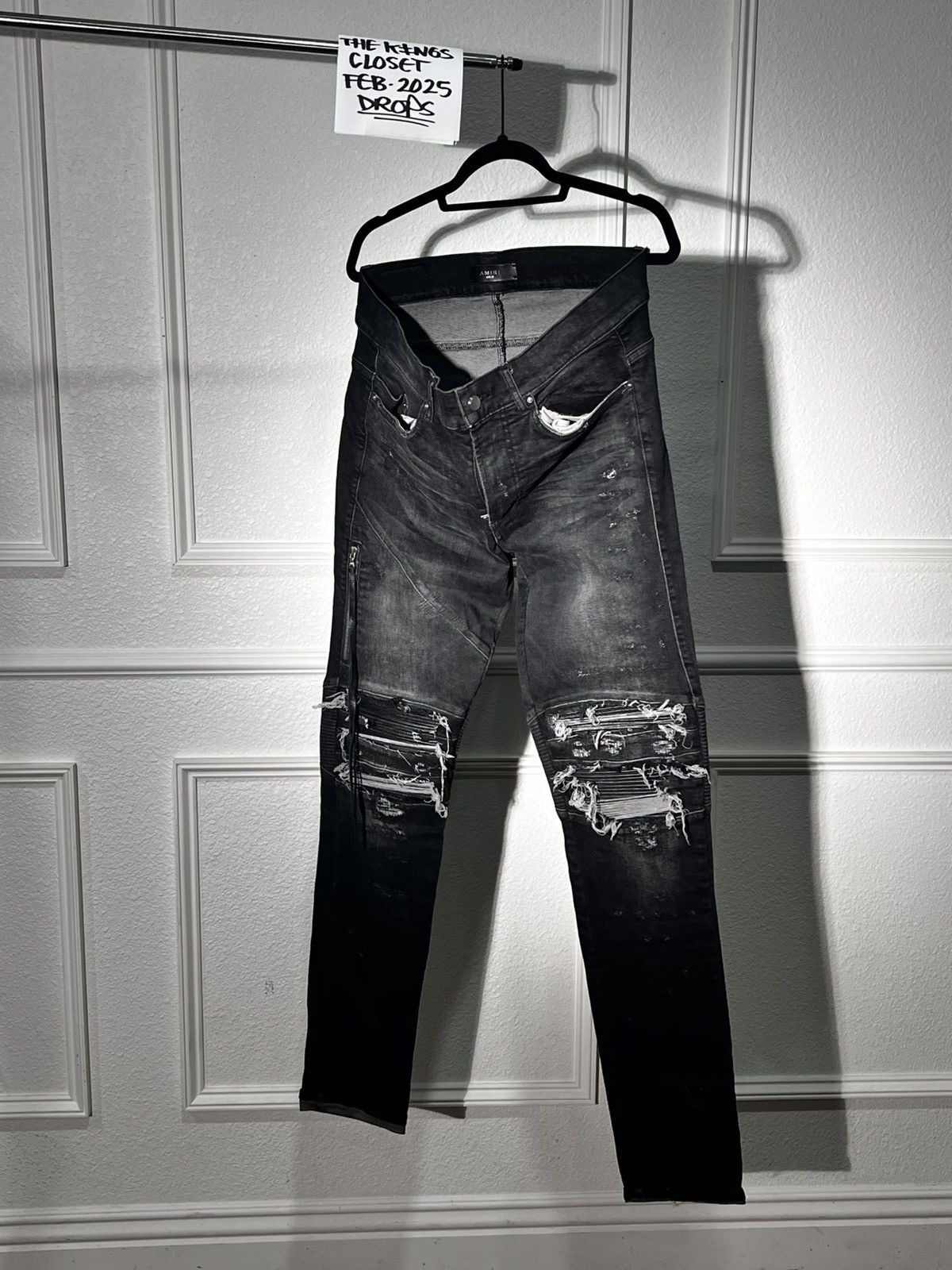 Amiri × Vintage First run Amiri jeans Size US 34 / EU 50 - 1 Thumbnail