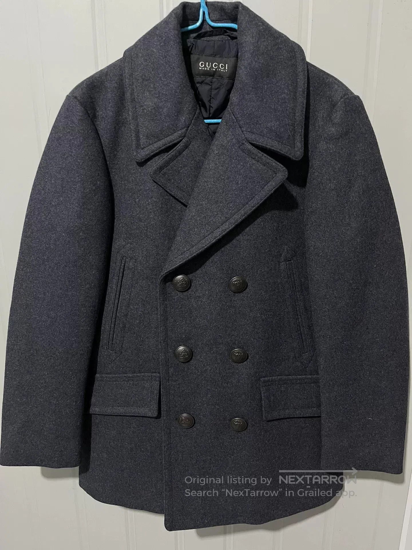 Gucci Gucci Men's Wool Cotton Coat. Size US M / EU 48-50 / 2 - 1 Thumbnail