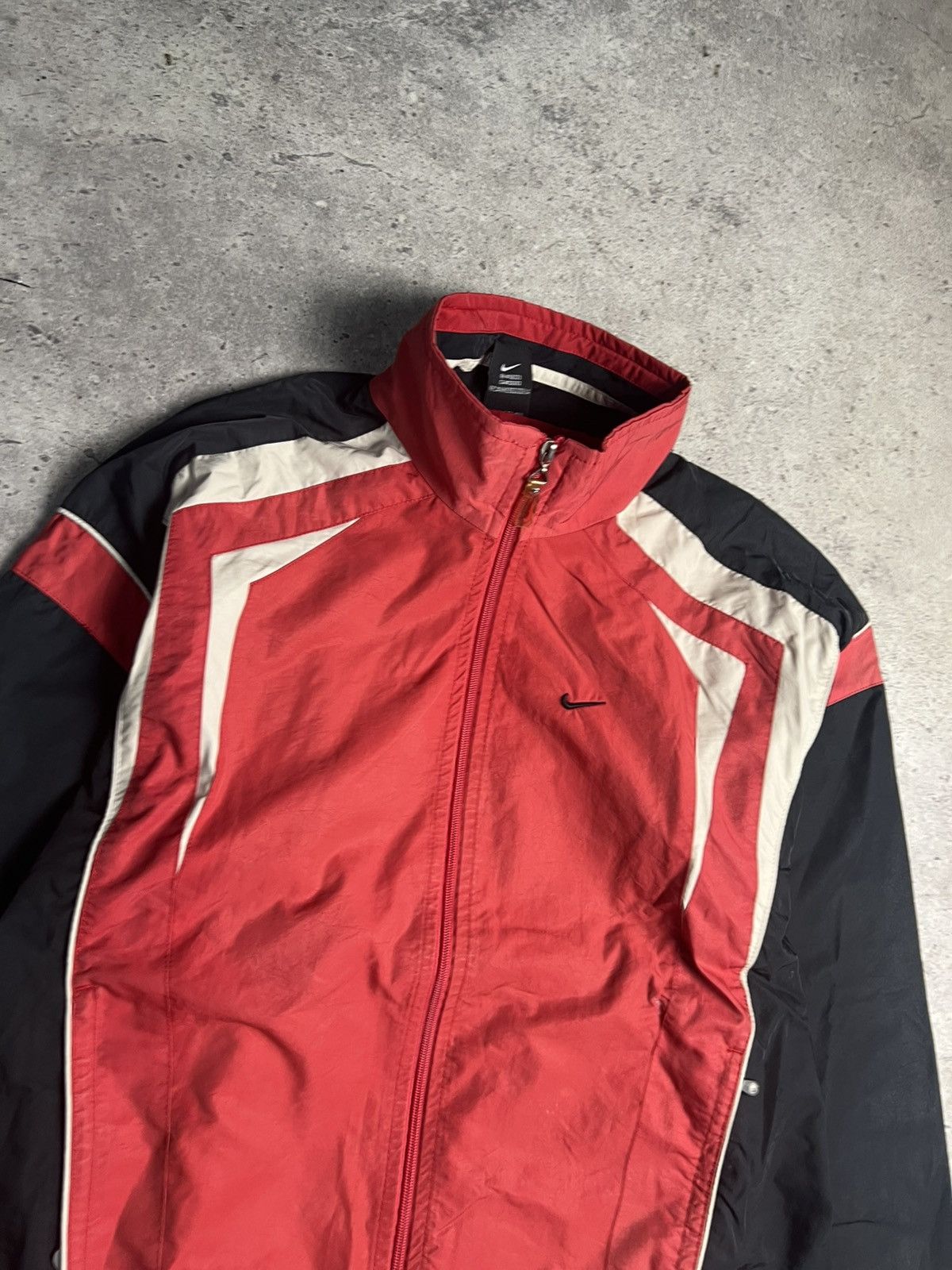 Nike Nike Vintage Track Suit Drill Nylon Mini Swosh Striped Size US S / EU 44-46 / 1 - 4 Thumbnail