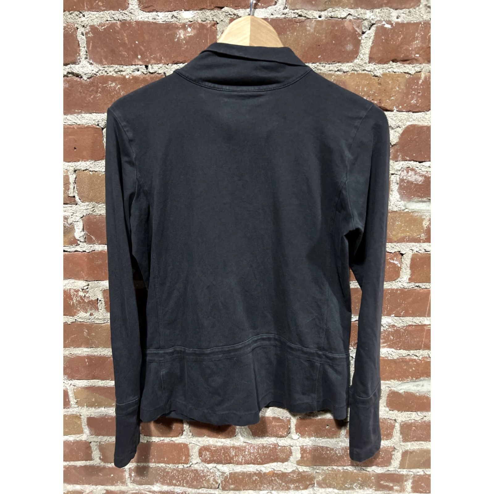 Nike VINTAGE Nike Jacket Womens Black Large Full Zip Sports Athletic Activewear Size L / US 10 / IT 46 - 3 Thumbnail