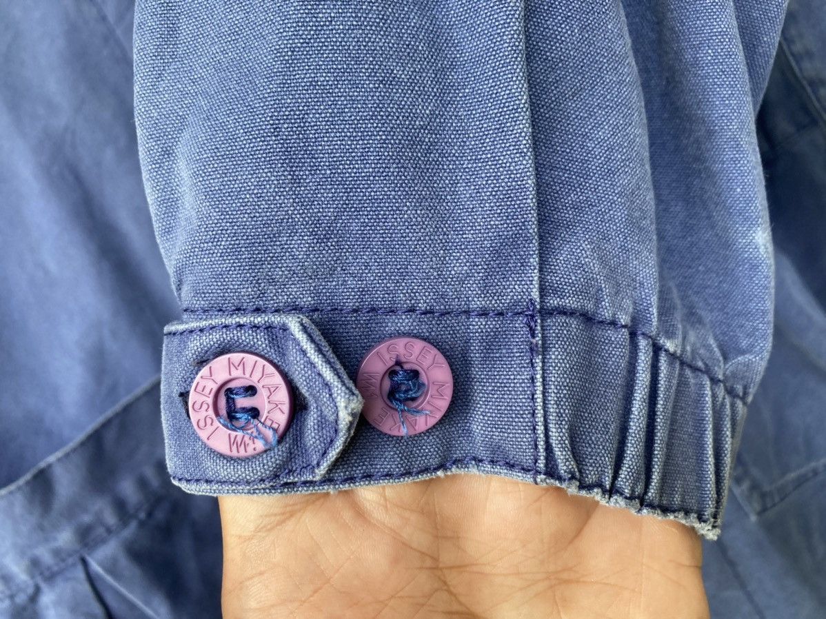 Indigo × Issey Miyake × Vintage Vintage Indigo Parka Bottom Up 80s Size US L / EU 52-54 / 3 - 6 Thumbnail