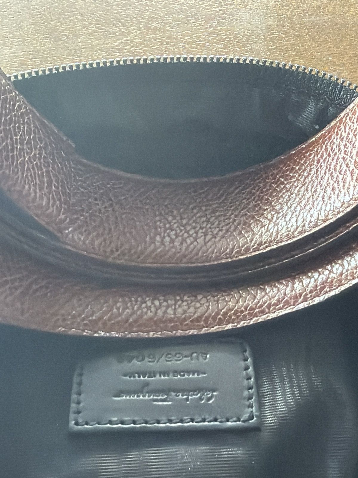 Salvatore Ferragamo Reversible black/brown w/ 2 buckles & carrying case Size ONE SIZE - 3 Thumbnail