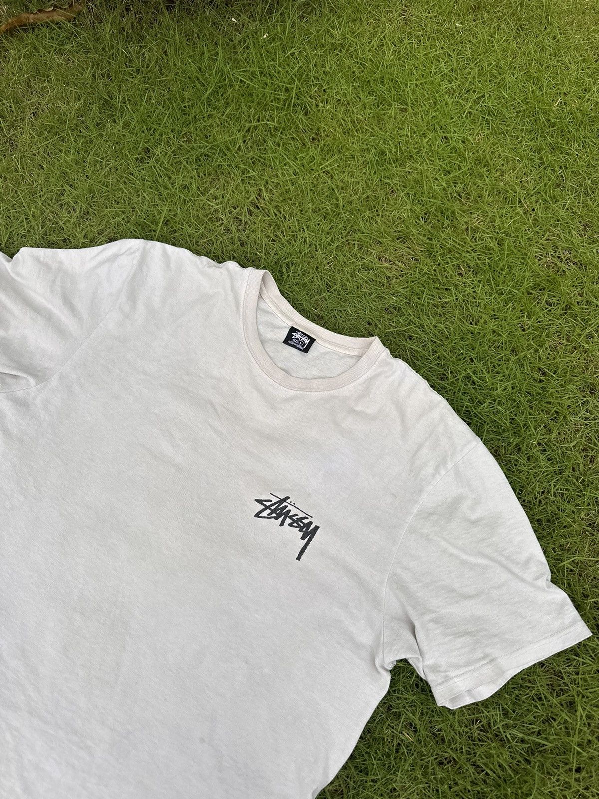 Stussy × Vintage STUSSY VINTAGE BIG LOGO STREETWEAR T-SHIRT Size US L / EU 52-54 / 3 - 5 Thumbnail