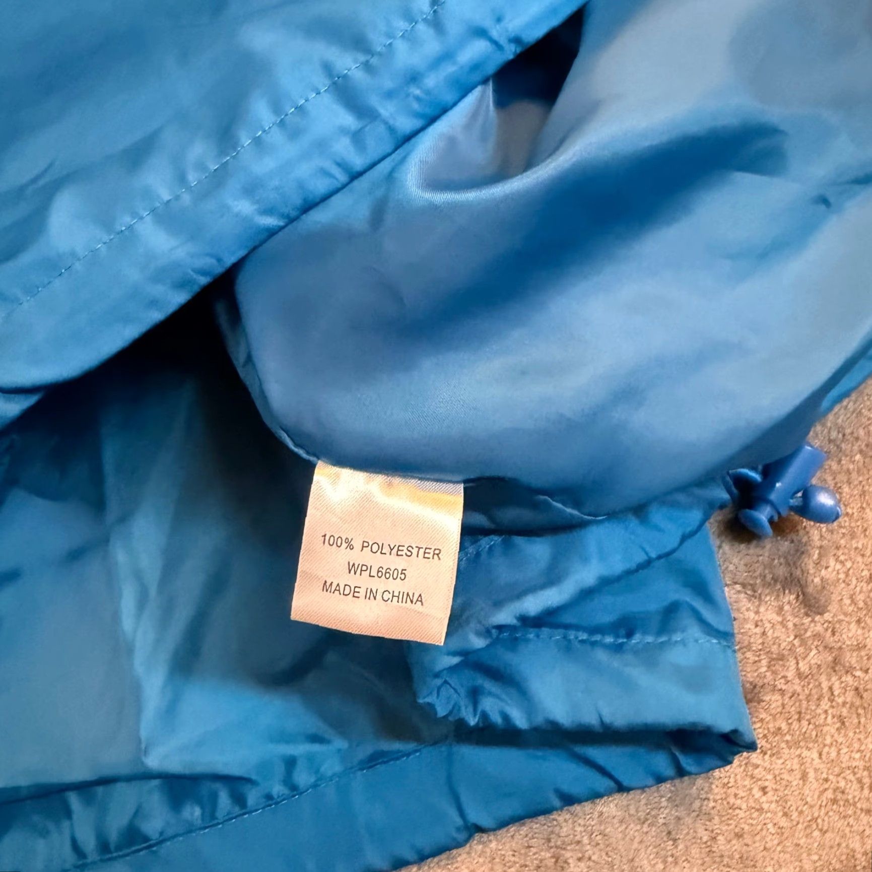 Dunbrooke Dunbrooke Detroit Lions Mens XL Windbreaker Jacket Blue Grey Full Zip NFL y2K Size US XL / EU 56 / 4 - 6 Thumbnail