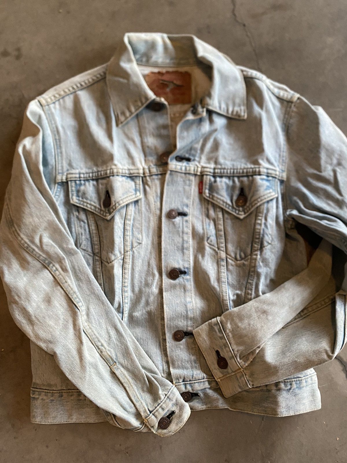 Levi's × Vintage Levis Vintage Jacket Denim Size US L / EU 52-54 / 3 - 1 Thumbnail