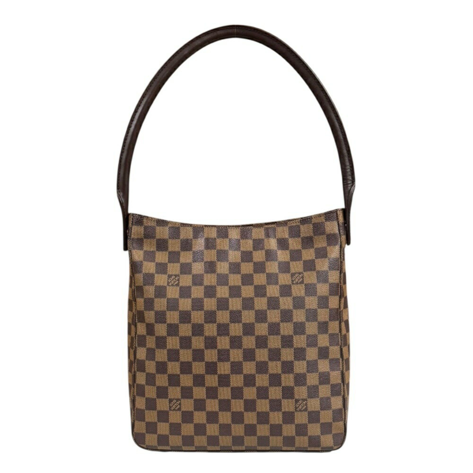 Louis Vuitton Louis Vuitton Looping GM Damier Shoulder Bag, Canvas N51144, Brown, Women's, LOUIS VUITTON Size ONE SIZE - 1 Thumbnail