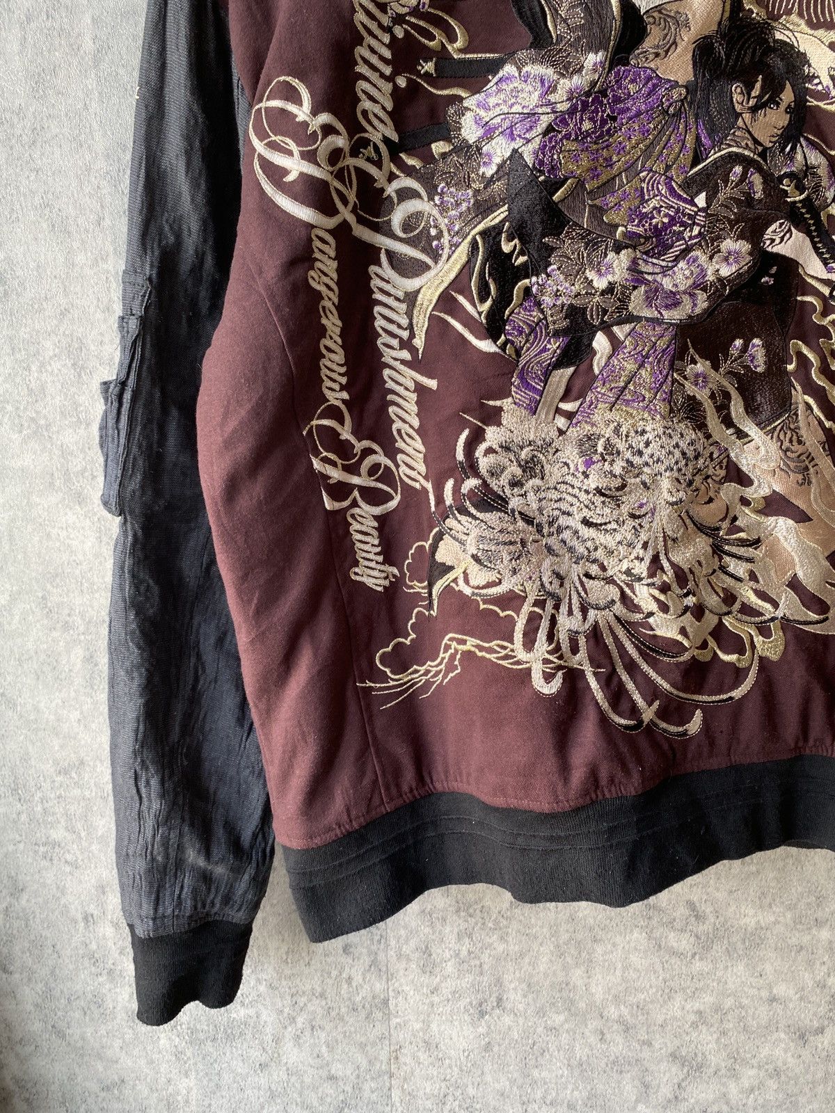 If Six Was Nine Vintage Japanese Traditional Samurai Bomber Jacket Size US XL / EU 56 / 4 - 14 Thumbnail