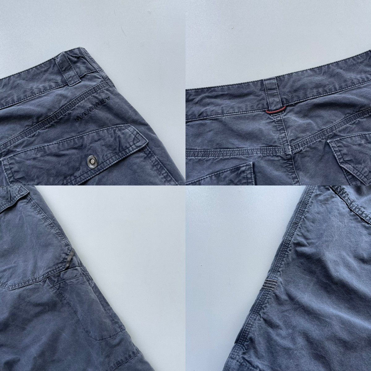 Mammut Mammut Vintage Garments Pants Washed Grey Y2K Gorpcore Size US 36 / EU 52 - 7 Thumbnail