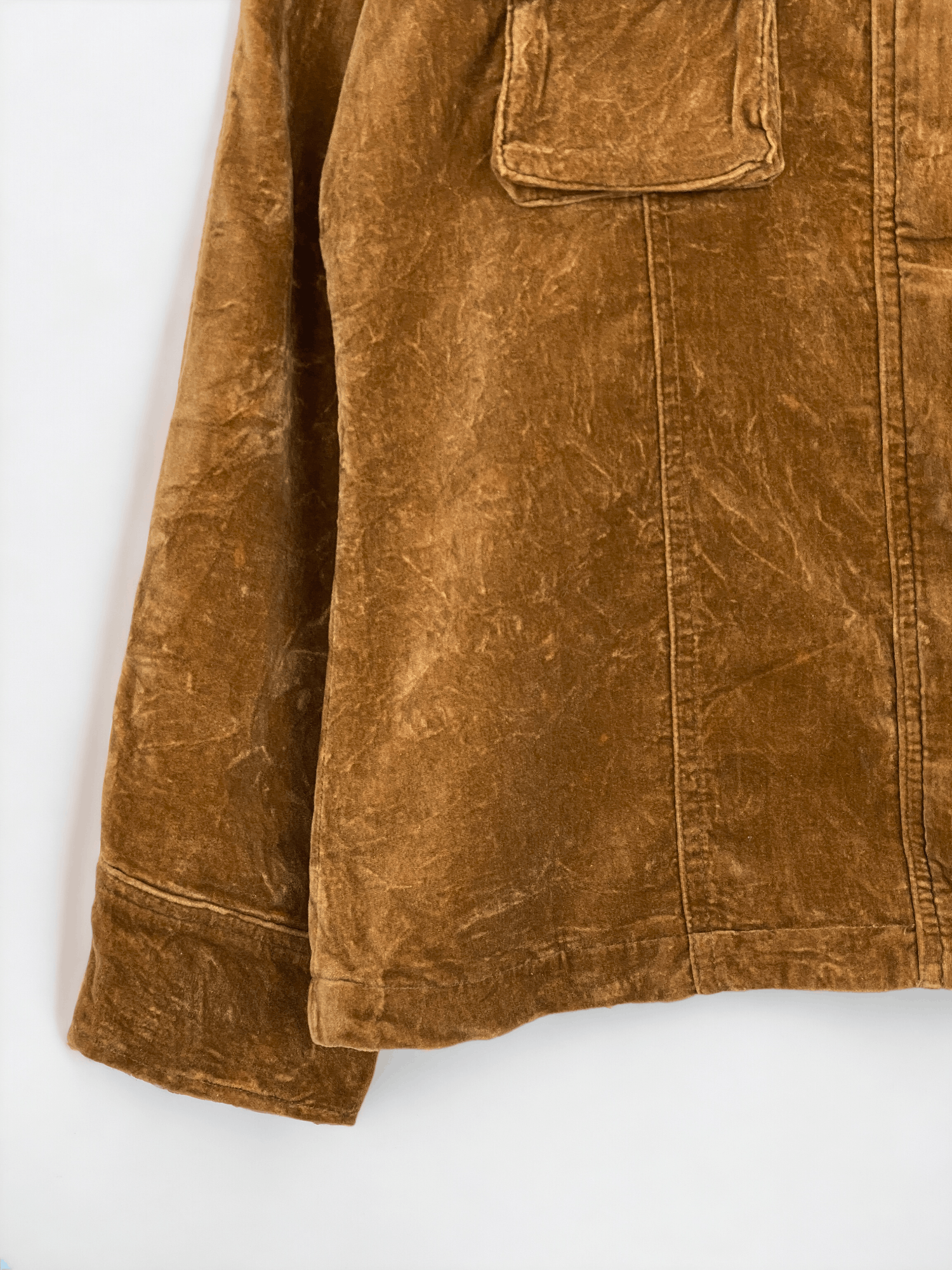 Japanese Brand Vintage Avarice Quilted Full Zipper Velvet Jacket JA0046 Size L / US 10 / IT 46 - 9 Thumbnail