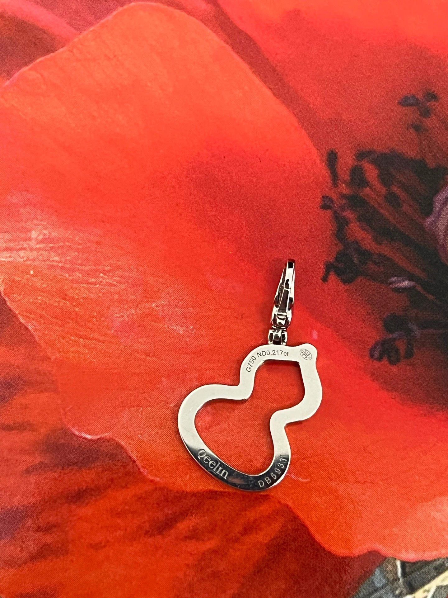 Other Qeelin 18K Gourd Pendant 15cm Necklace 22' Receipt Full Set Size ONE SIZE - 2 Thumbnail