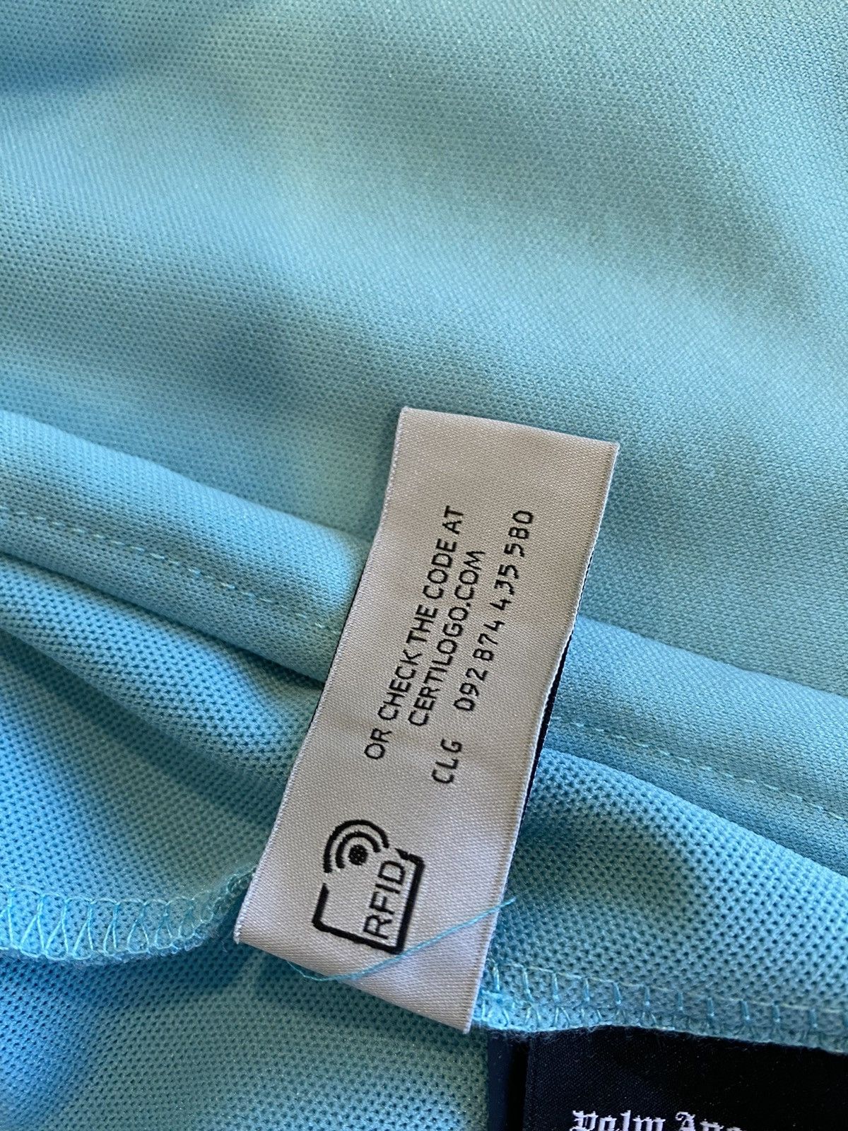 Palm Angels Palm Angels Teal Track Jacket Size US S / EU 44-46 / 1 - 7 Thumbnail