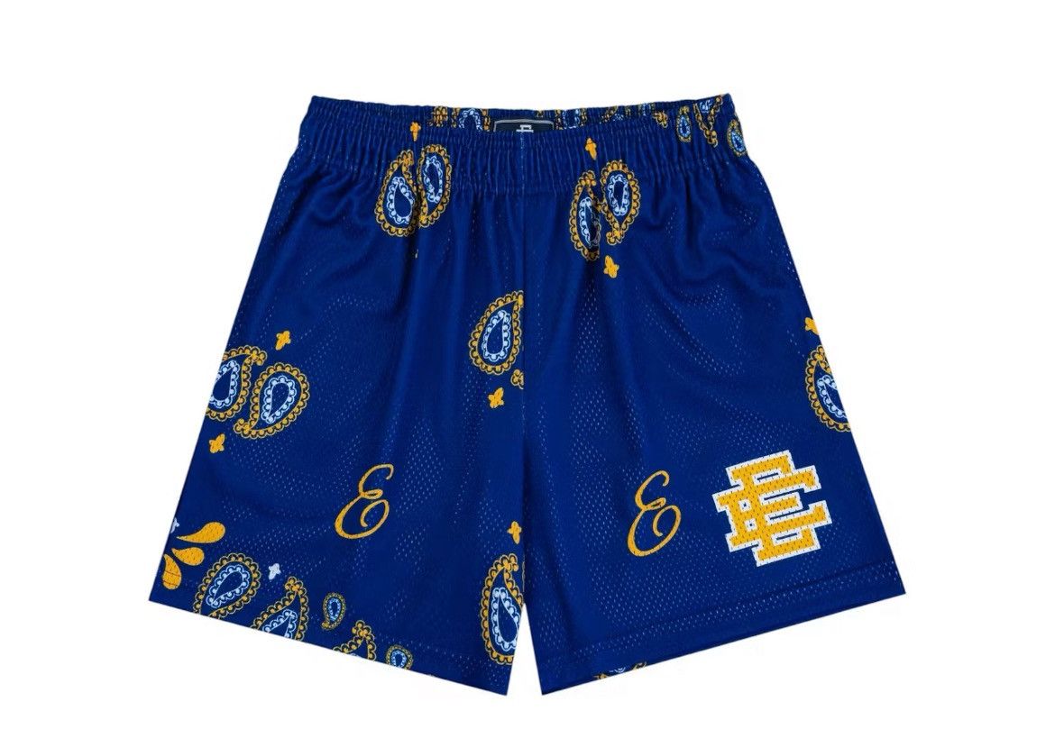 Eric Emanuel Eric Emanuel blue paisley shorts medium Size US 30 / EU 46 - 1 Thumbnail