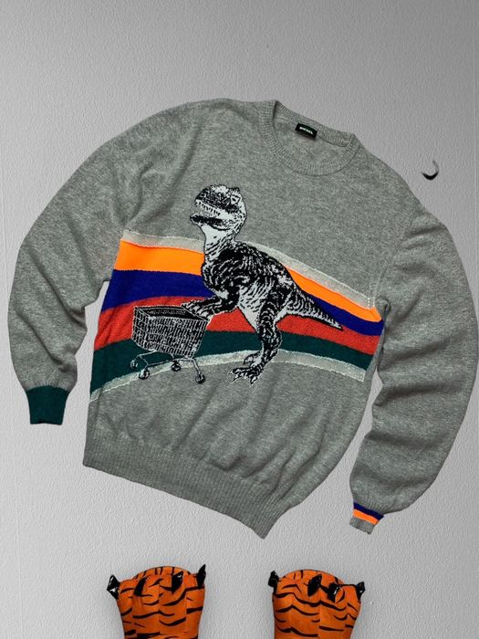 Diesel 2025 dinosaur sweater