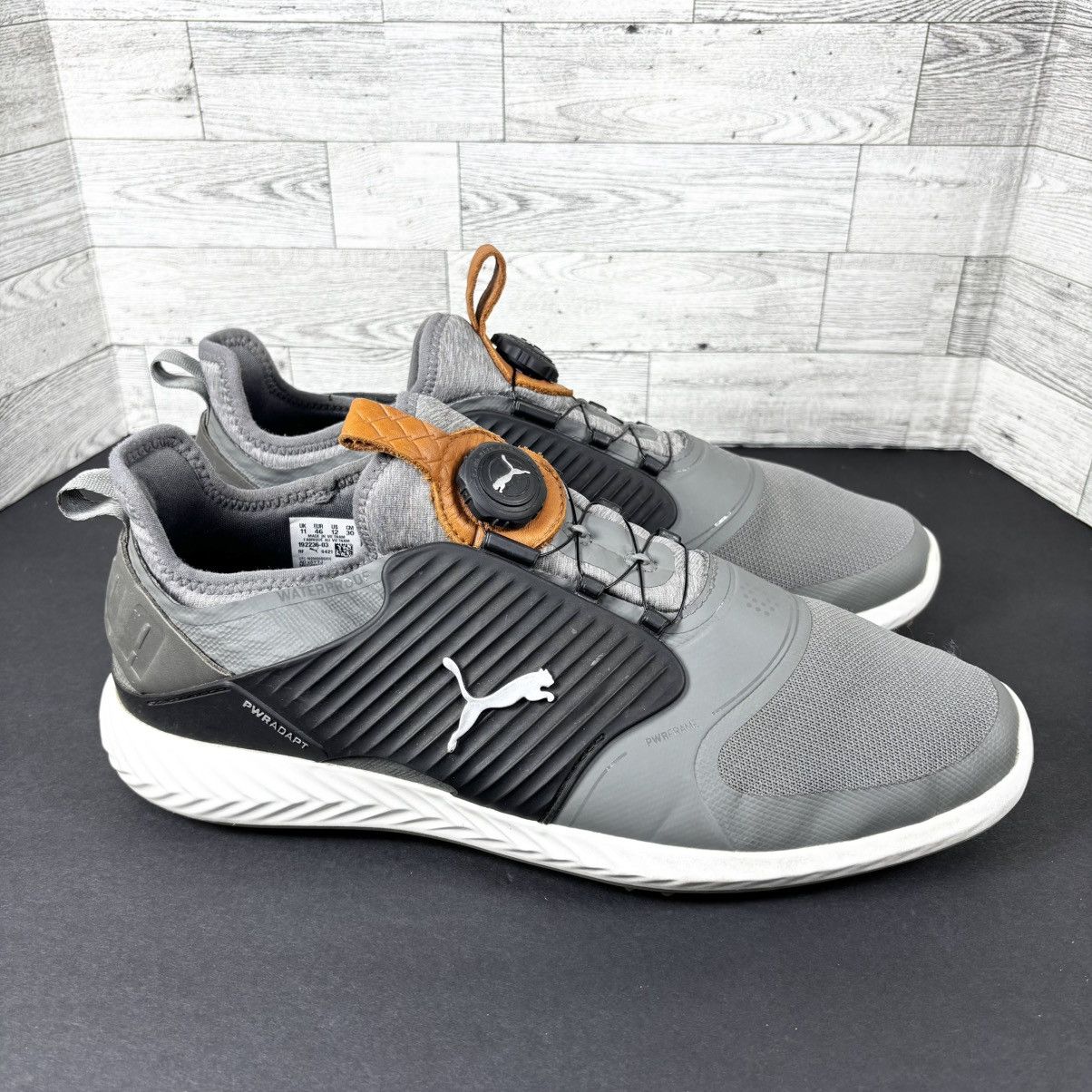 Puma Puma Golf Ignite waterproof PWRADAPT Golf Shoes Size 12 Size US 12 / EU 45 - 5 Thumbnail