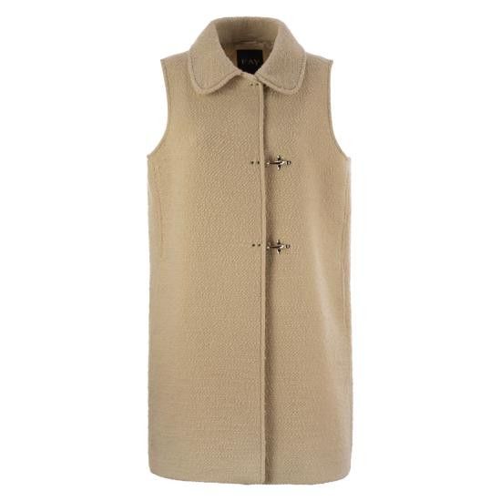 Fay FAY Women Vests NAW10493790 BEIGE Size M / US 6-8 / IT 42-44 - 1 Thumbnail