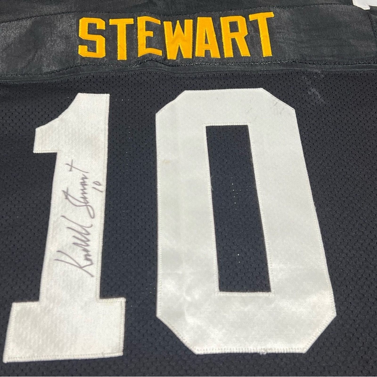 Starter Signed Kordell Stewart Steelers Starter Proline Game Jersey Size US XXL / EU 58 / 5 - 3 Thumbnail