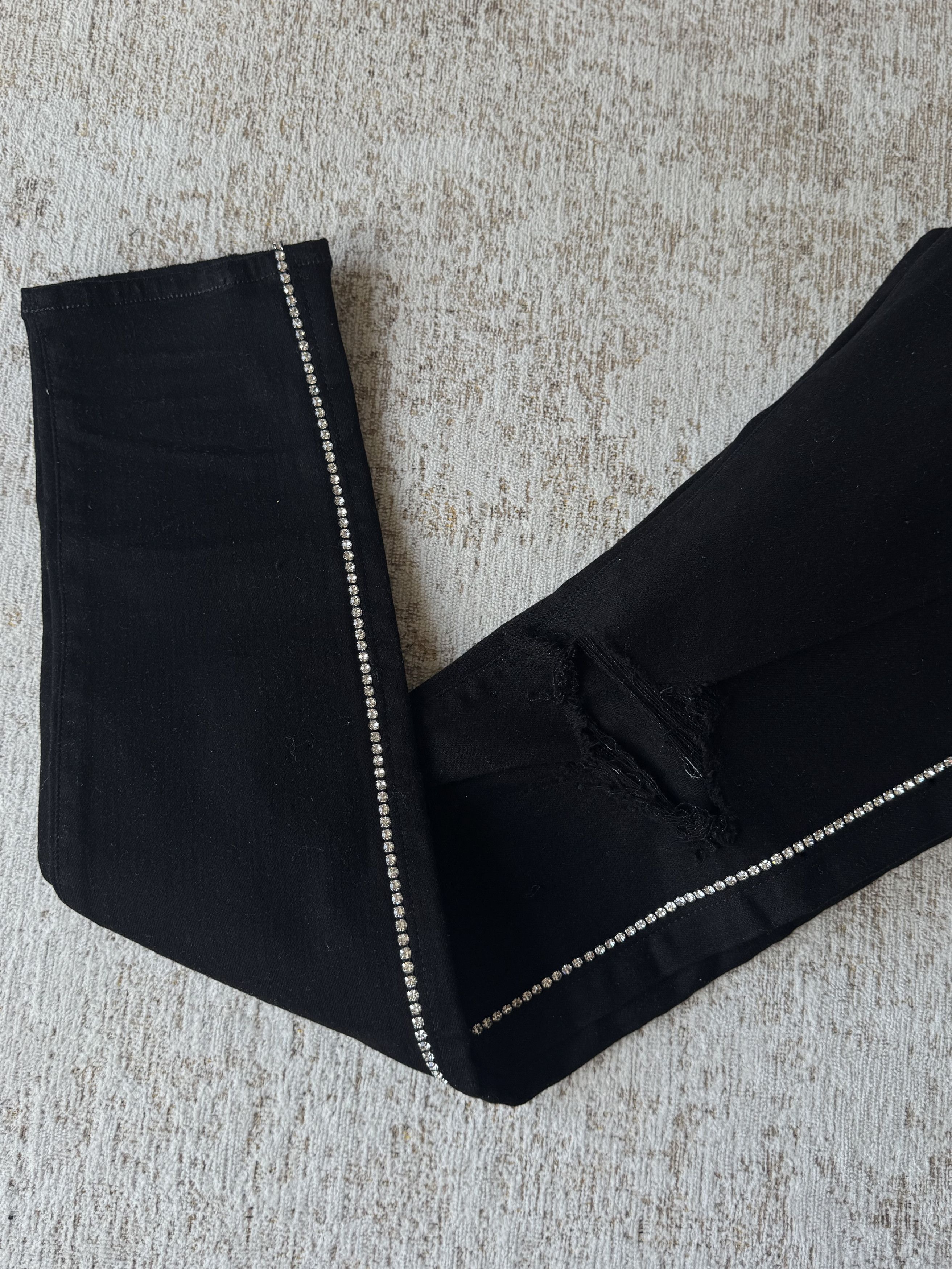 Amiri AMIRI CRYSTAL TRACK | SIZE 34 Size US 34 / EU 50 - 9 Thumbnail