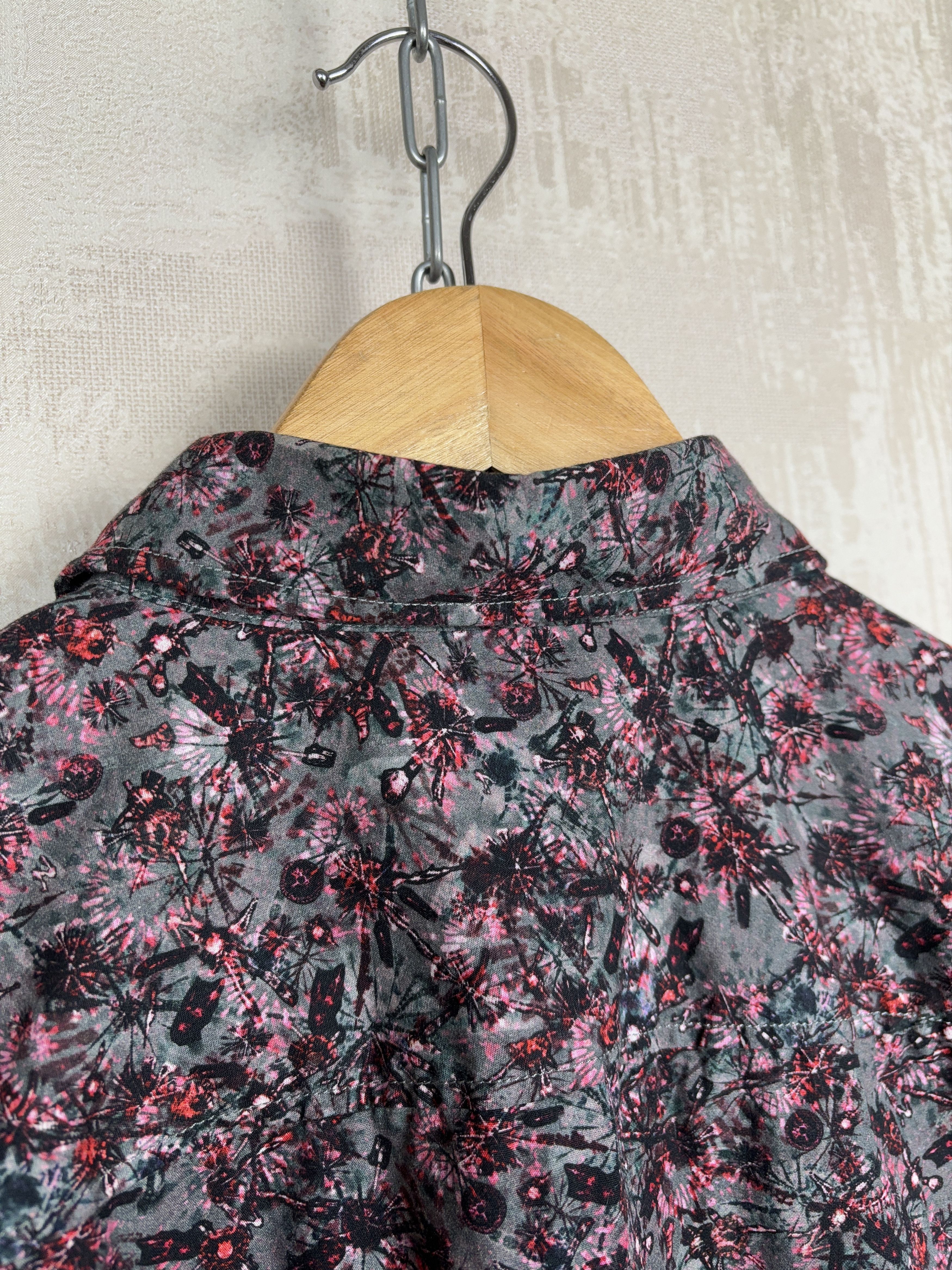 Strellson Strellson Floral Long Sleeve Shirt Button Down Size US L / EU 52-54 / 3 - 16 Thumbnail